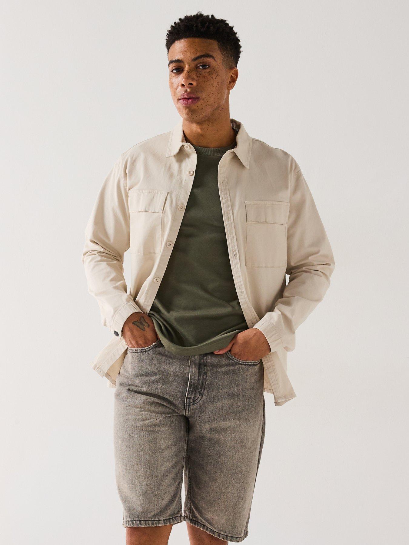 Image 6 of 6 of Levi's Levi's 469 Loose Fit Denim Shorts- A Look Back- Grey
