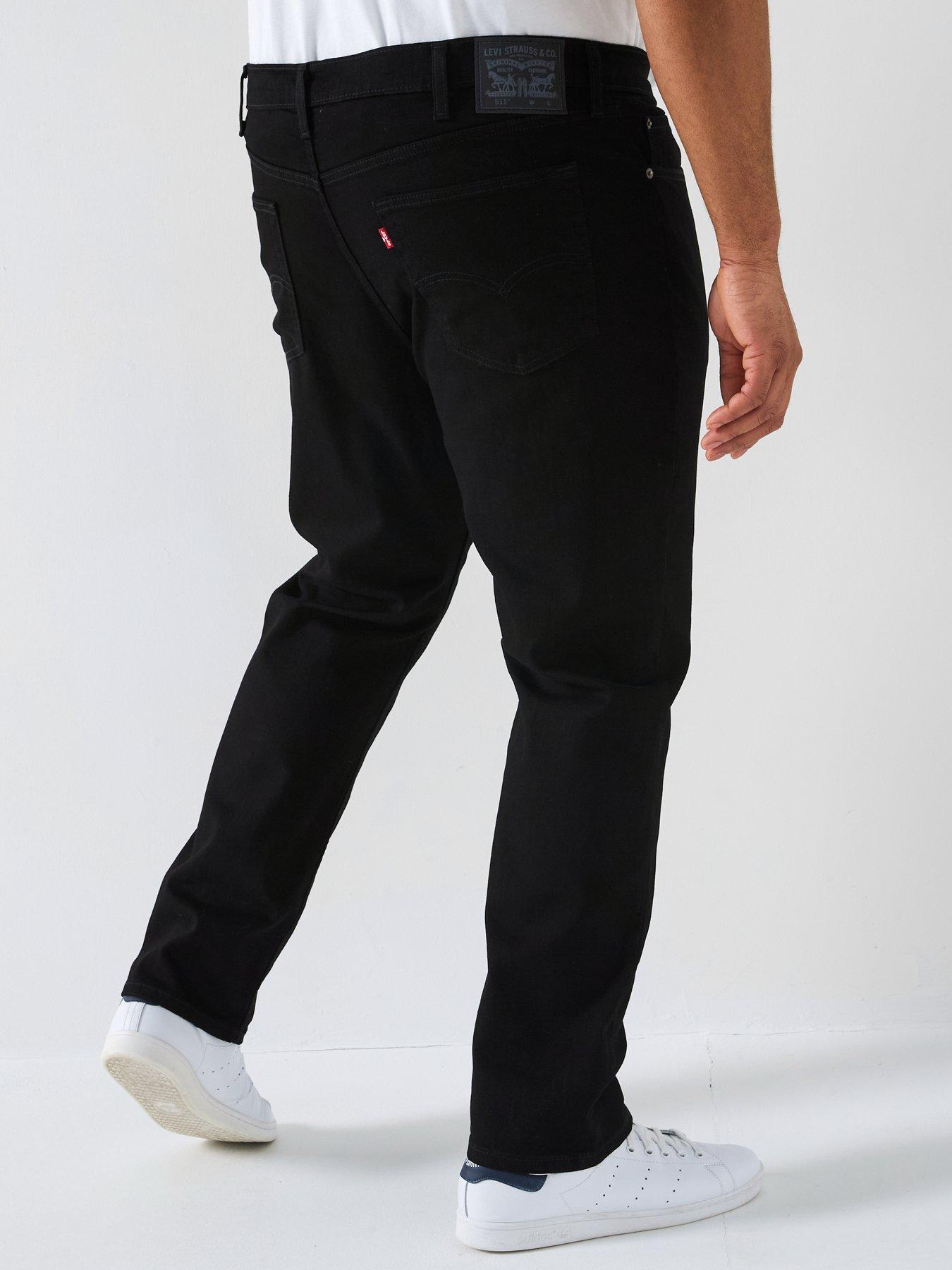 Image 2 of 6 of Levi's Levi's 511 Slim Fit Big &amp; Tall Jeans - Native Cal - Black