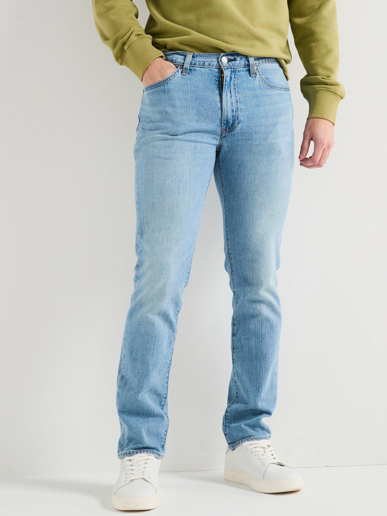 Levi's Levis 511T Slim Fit Linen+ Denim Jeans - On The Horizon Ltwt - Light Blue