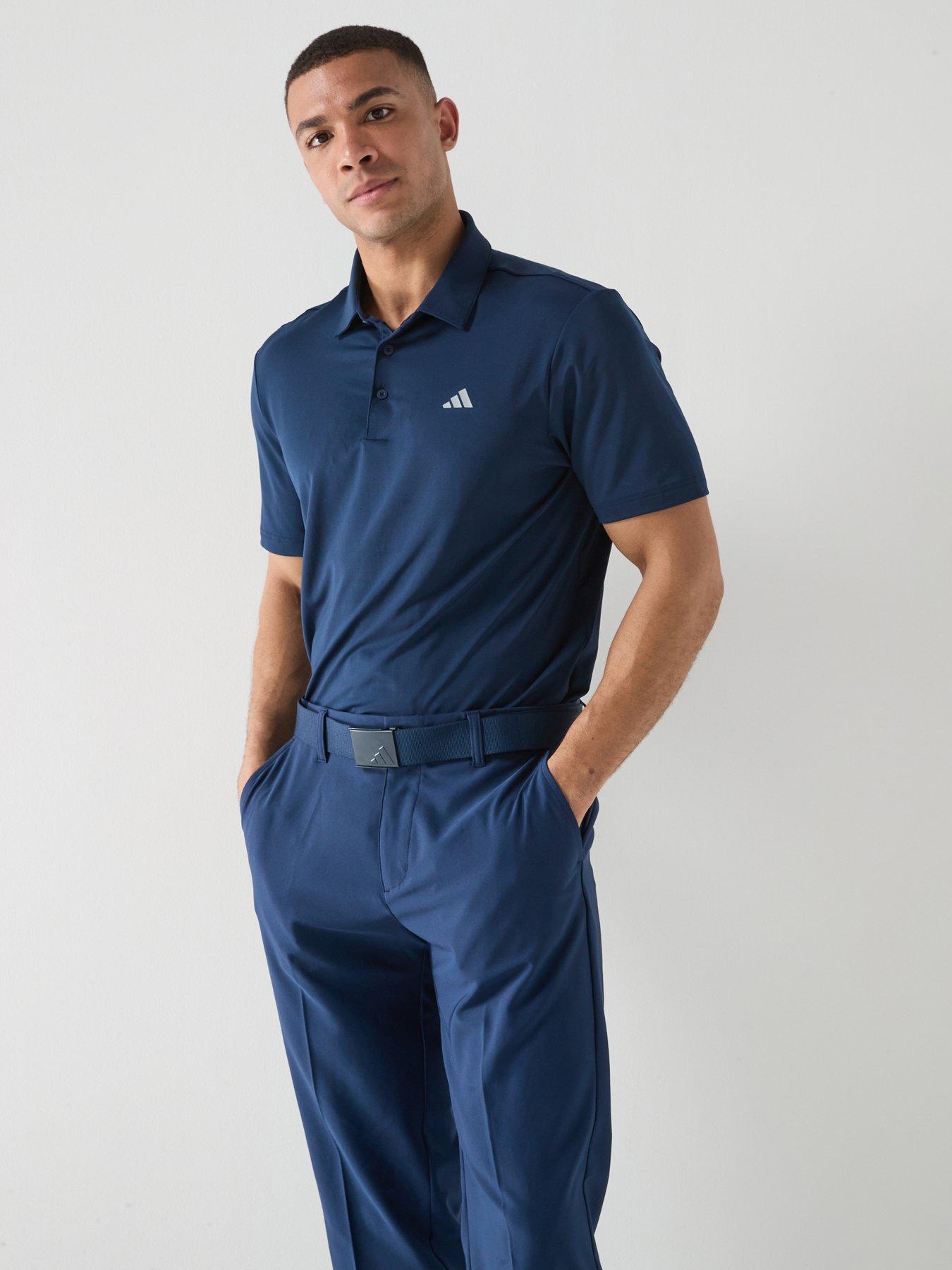 adidas Men's Golf Ultimate365 Solid Left Chest Polo - Navy
