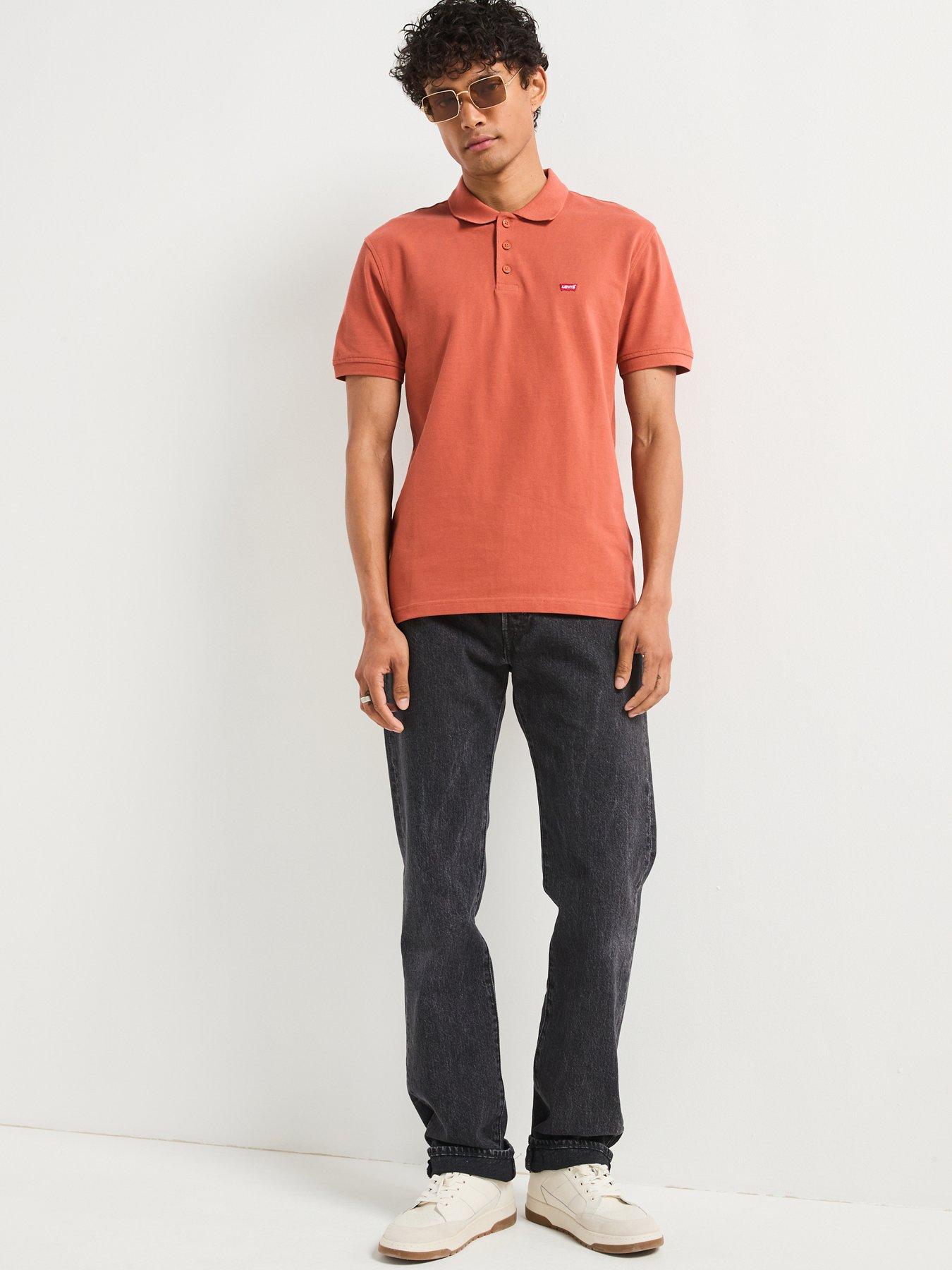 Image 4 of 6 of Levi's Levi's Housemark Logo Polo Shirt- Red