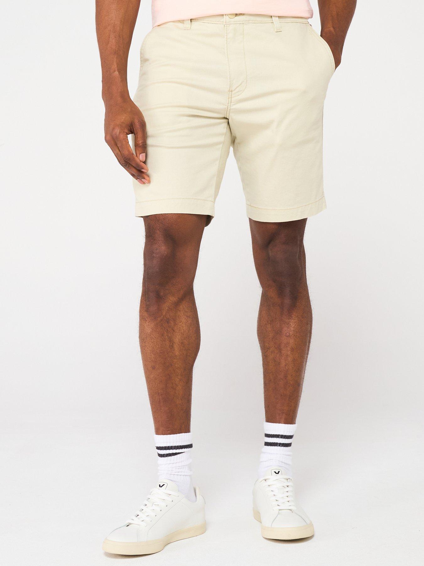 Image 1 of 5 of Levi's Levis Xx Chino Standard Cotton Linen Shorts- Beige
