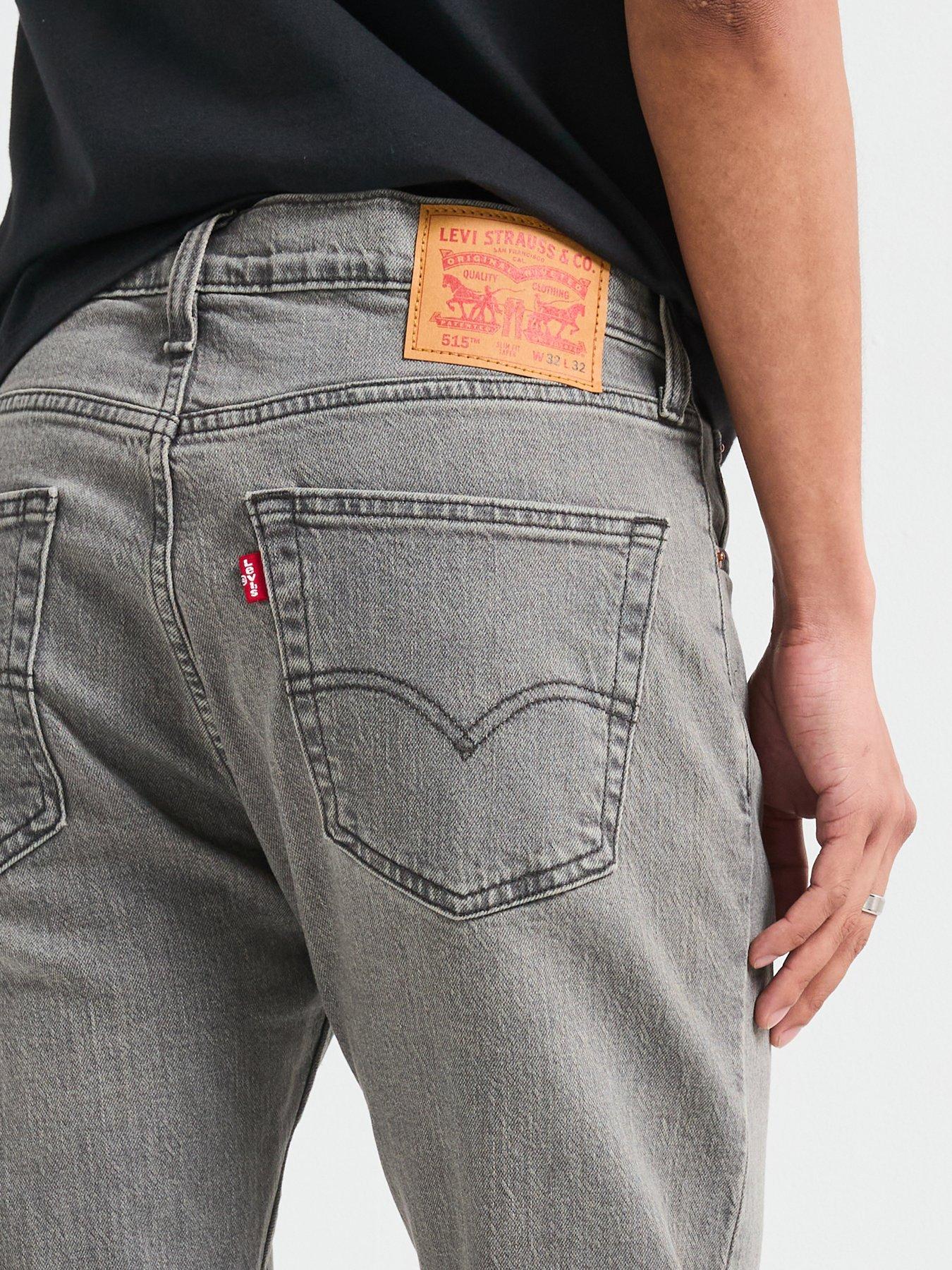Image 6 of 6 of Levi's 515 Slim Taper Fit Jeans - Last A While - Grey