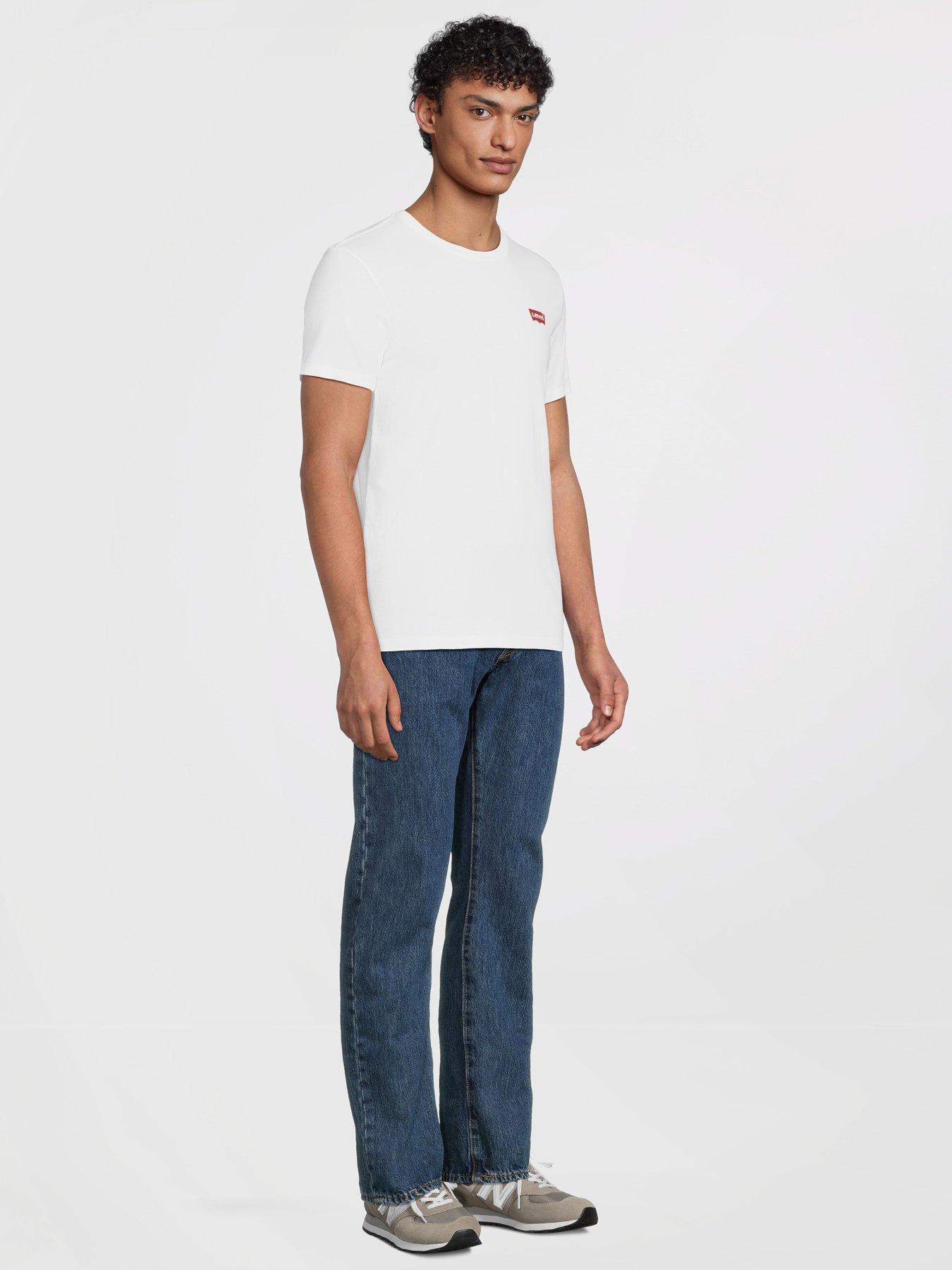Image 5 of 6 of Levi's 2 Pack Short Sleeve T-Shirt- White