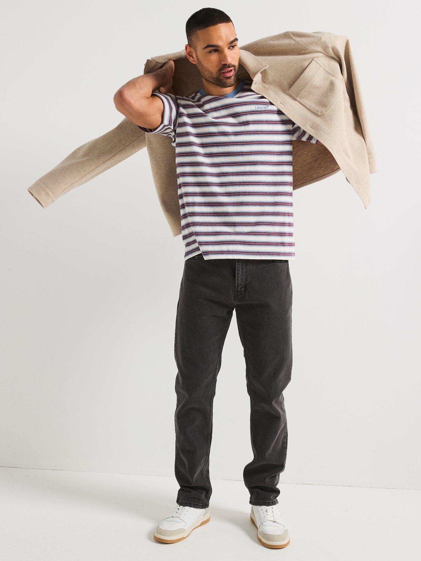 levis-red-tab-vintage-stripe-t-shirt-blueoutfit