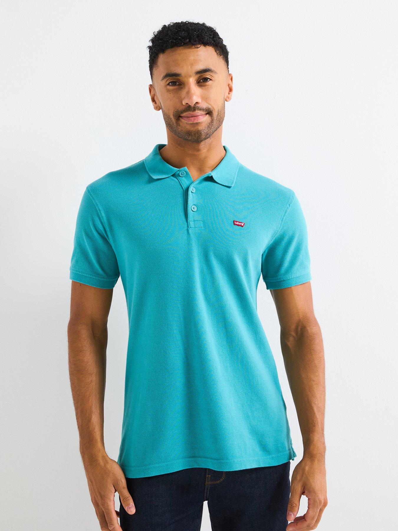 undefined Levis Housemark Polo Shirt- Blue