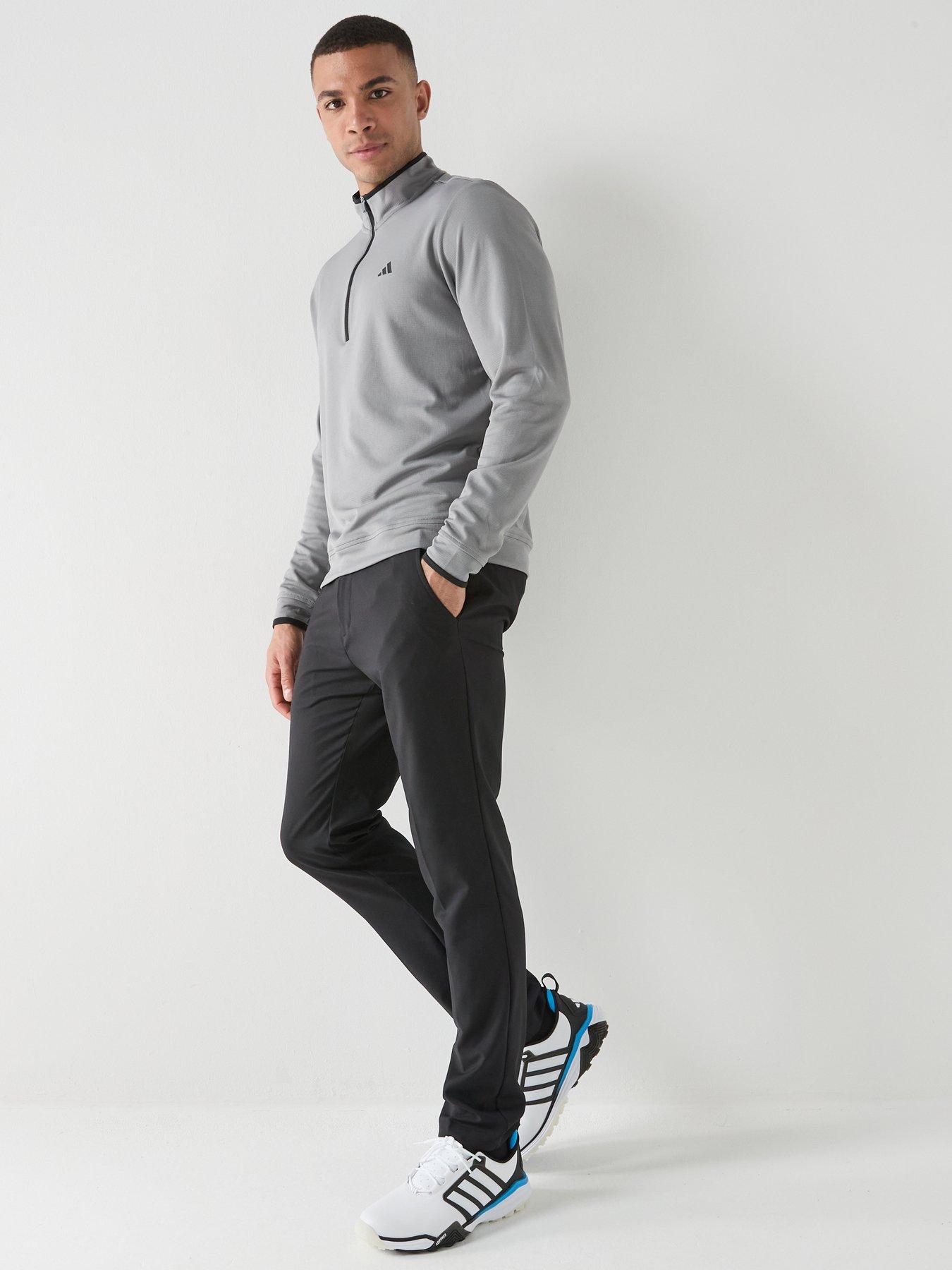 Image 3 of 6 of adidas Men's Golf Lightweight Half Zip Top - Grey