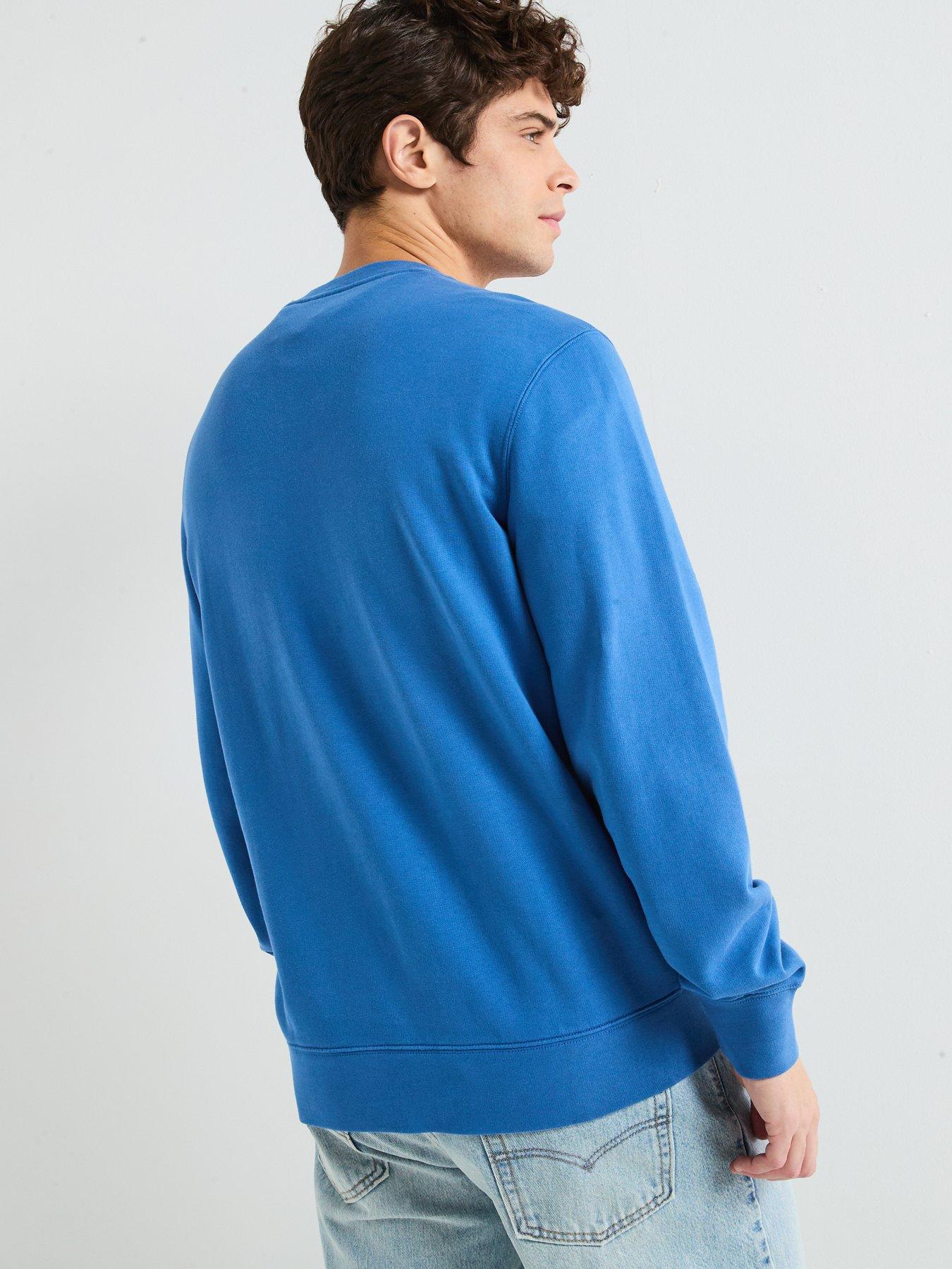 levis-levis-original-housemark-logo-crew-neck-sweat-top--bluestillFront