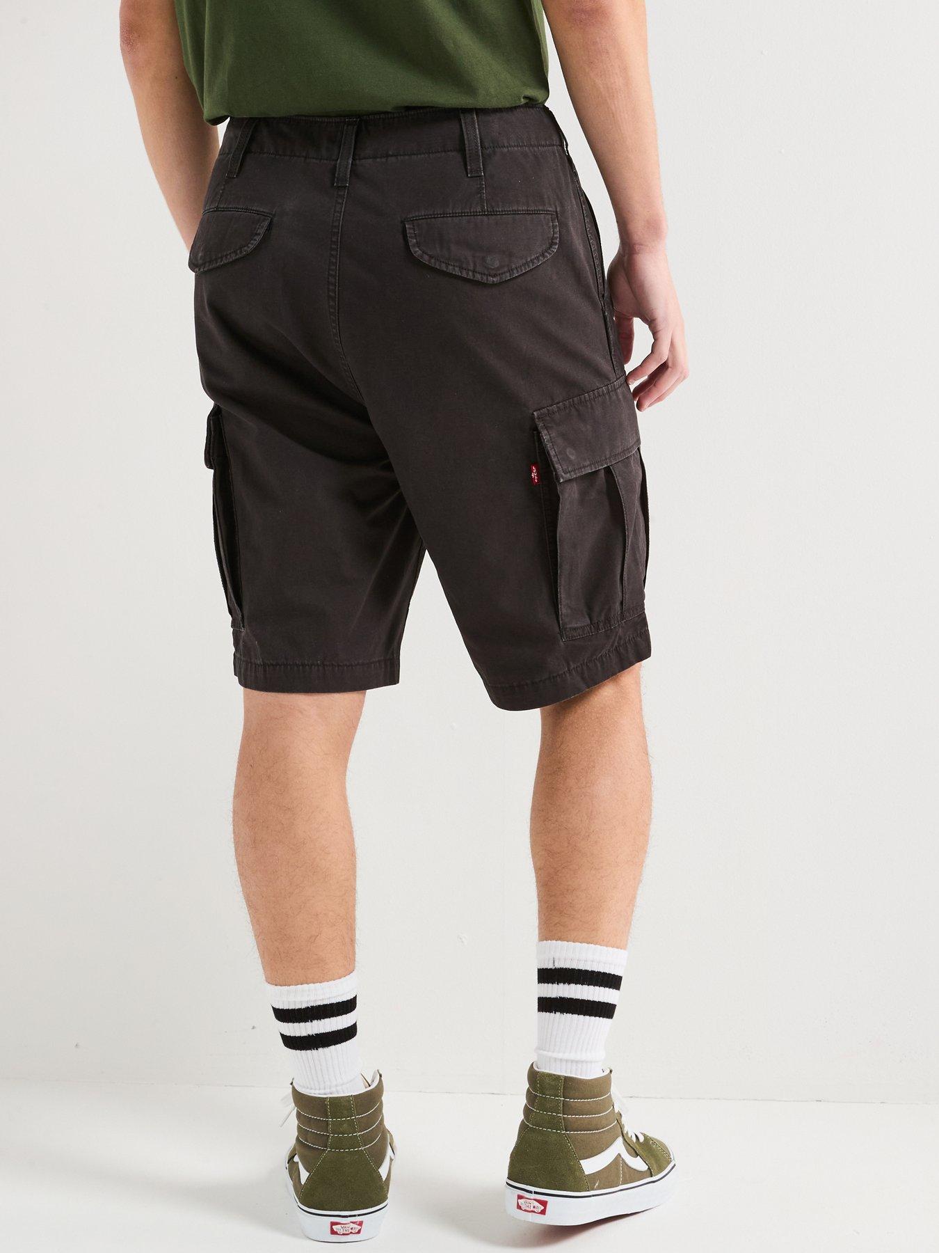 levis-levis-carrier-cargo-shorts--blackstillFront
