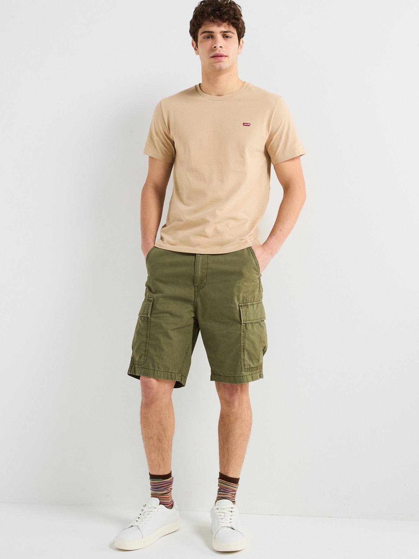 Image 3 of 6 of Levi's Levi's Carrier Cargo Shorts- Dark Green