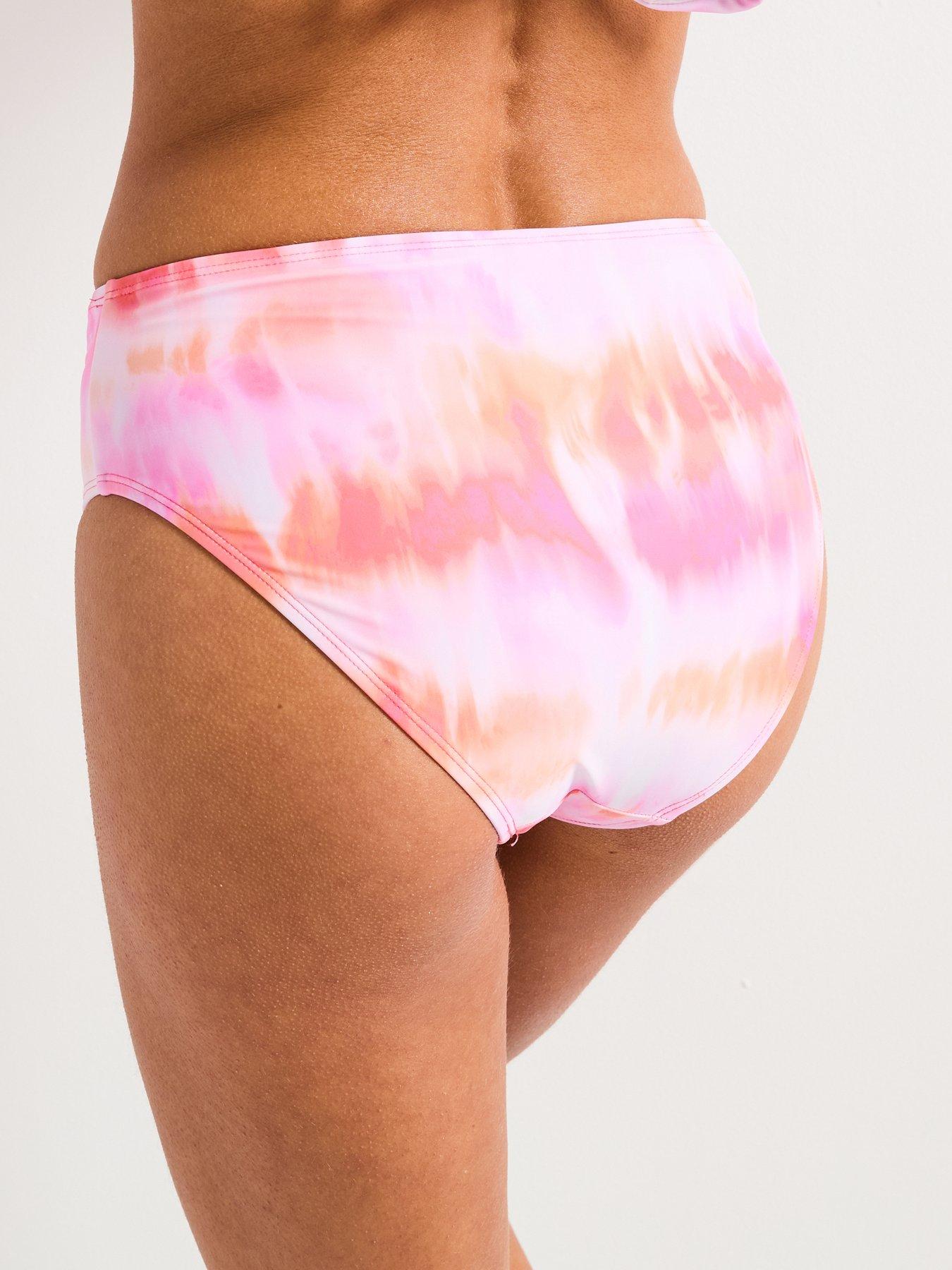 Image 2 of 5 of The Very Collection Ruched High Waisted Briefs - Multi