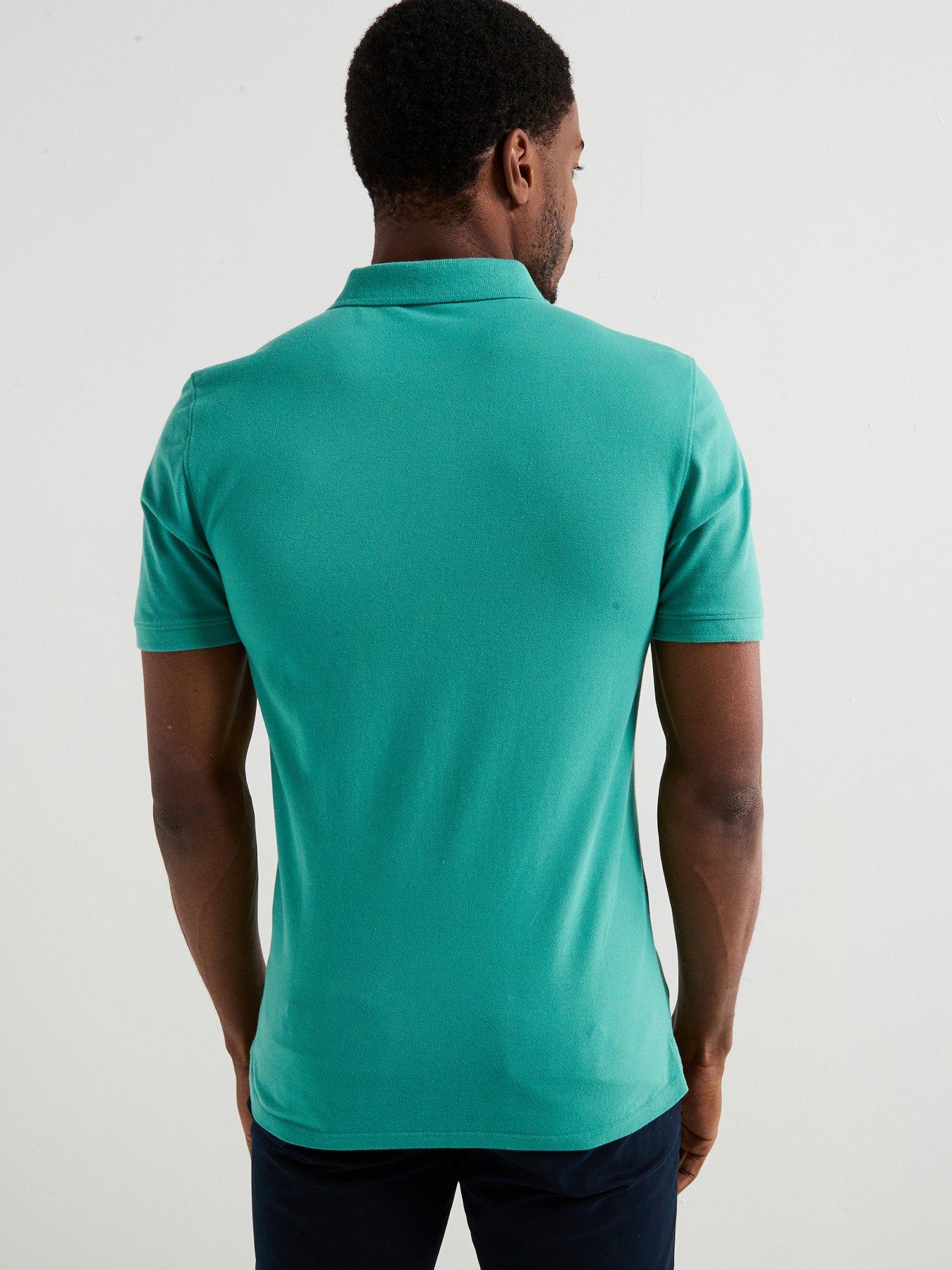 Image 2 of 4 of Levi's Levi's Slim Fit Housemark Polo Shirt- Aqua