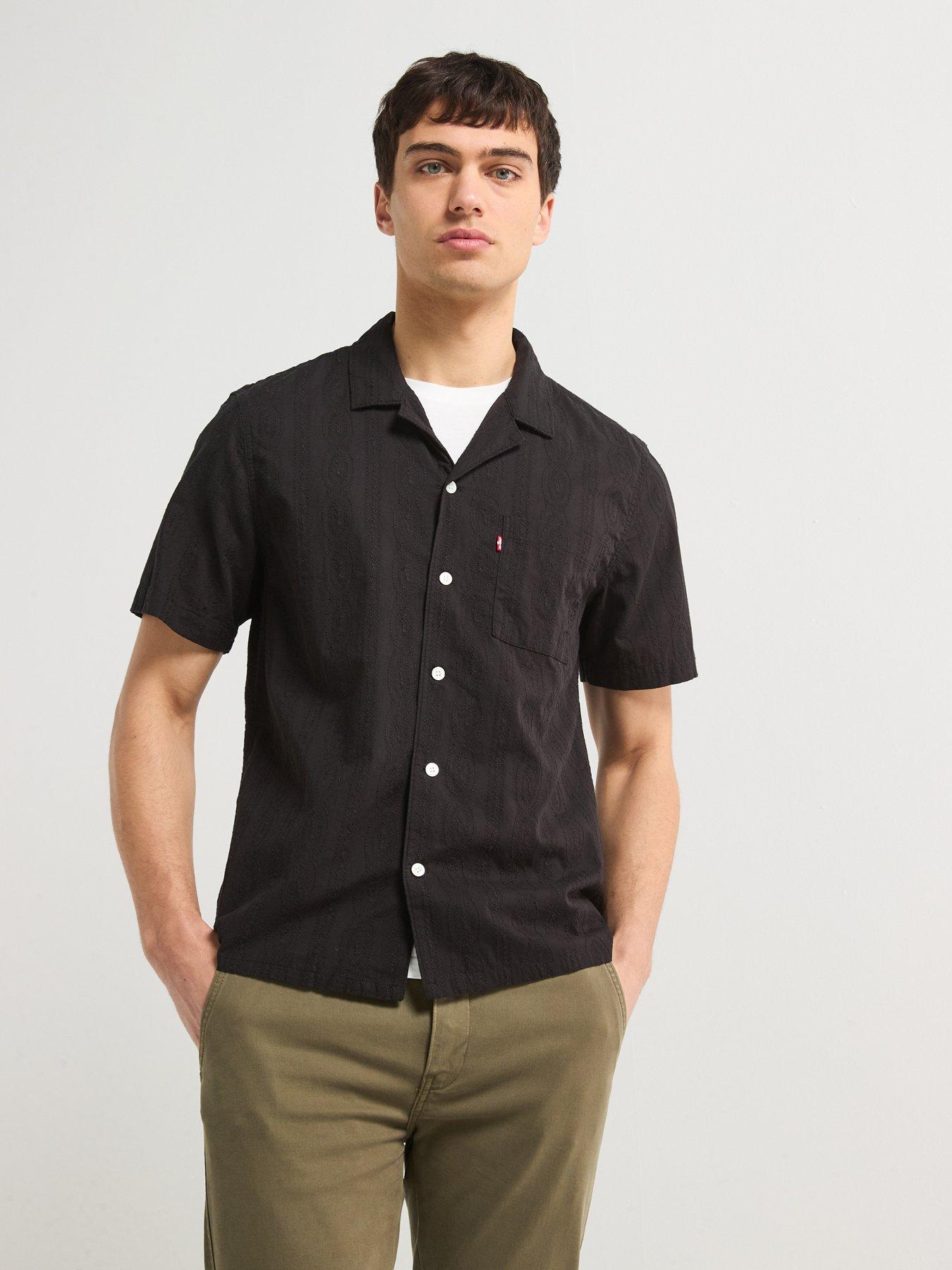 Image 6 of 6 of Levi's Sunset Short Sleeve Shirt- Black