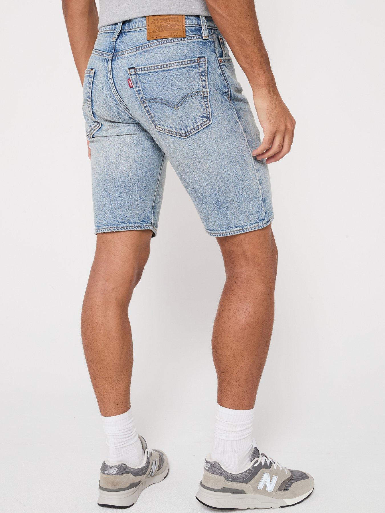levis-levis-468-loose-fit-denim-shorts--bluestillFront
