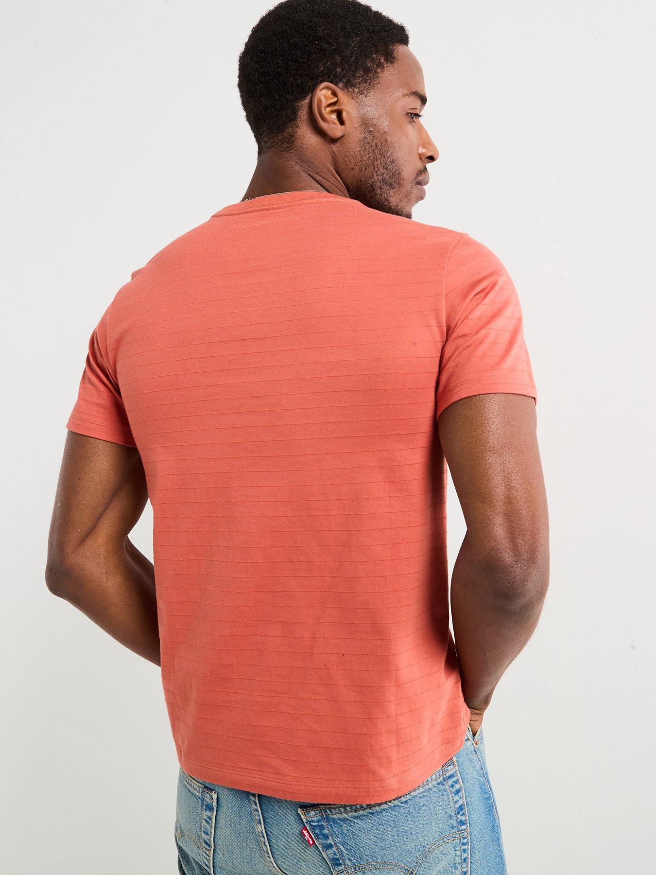 Image 2 of 6 of Levi's Levi's Original Dobby Short Sleeve T-shirt- Red