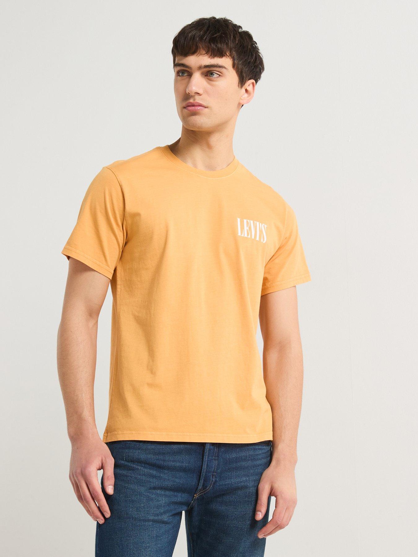 Image 3 of 6 of Levi's Relaxed Fit Short Sleeve T-Shirt- Orange