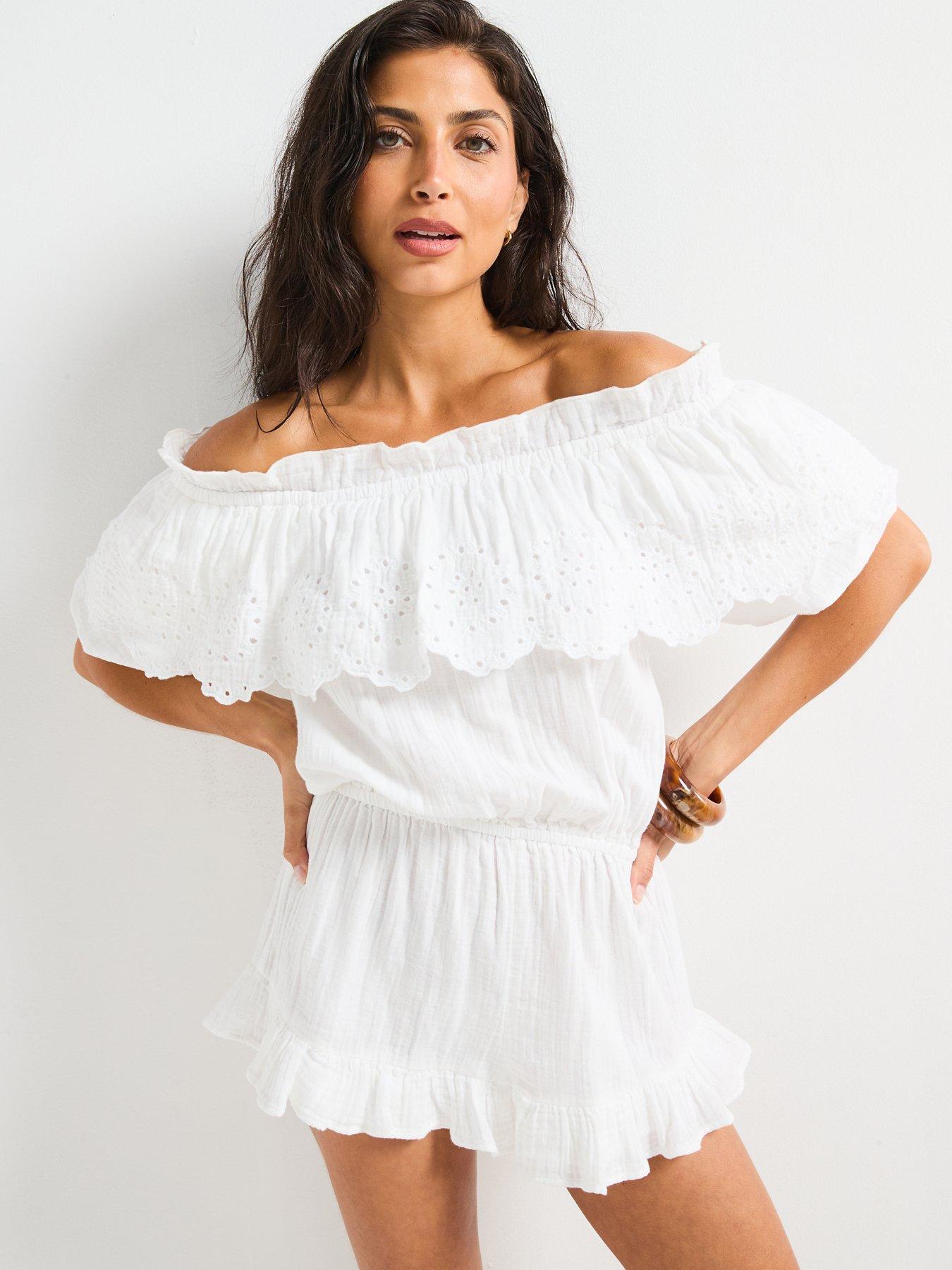 v-by-very-beach-bardot-broderie-frill-playsuit-whiteoutfit