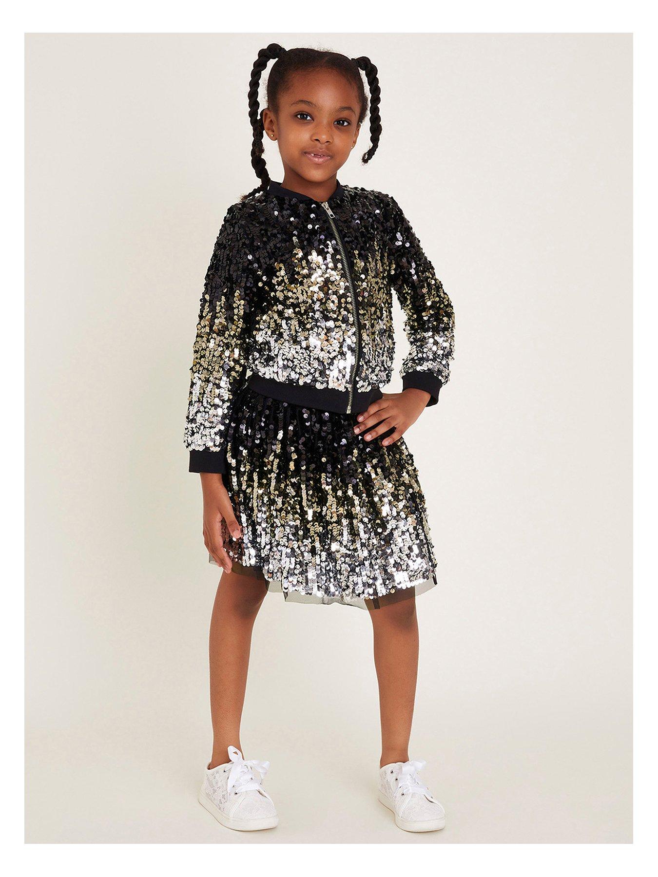 monsoon-girls-sequin-bomber-jacket-blackfront