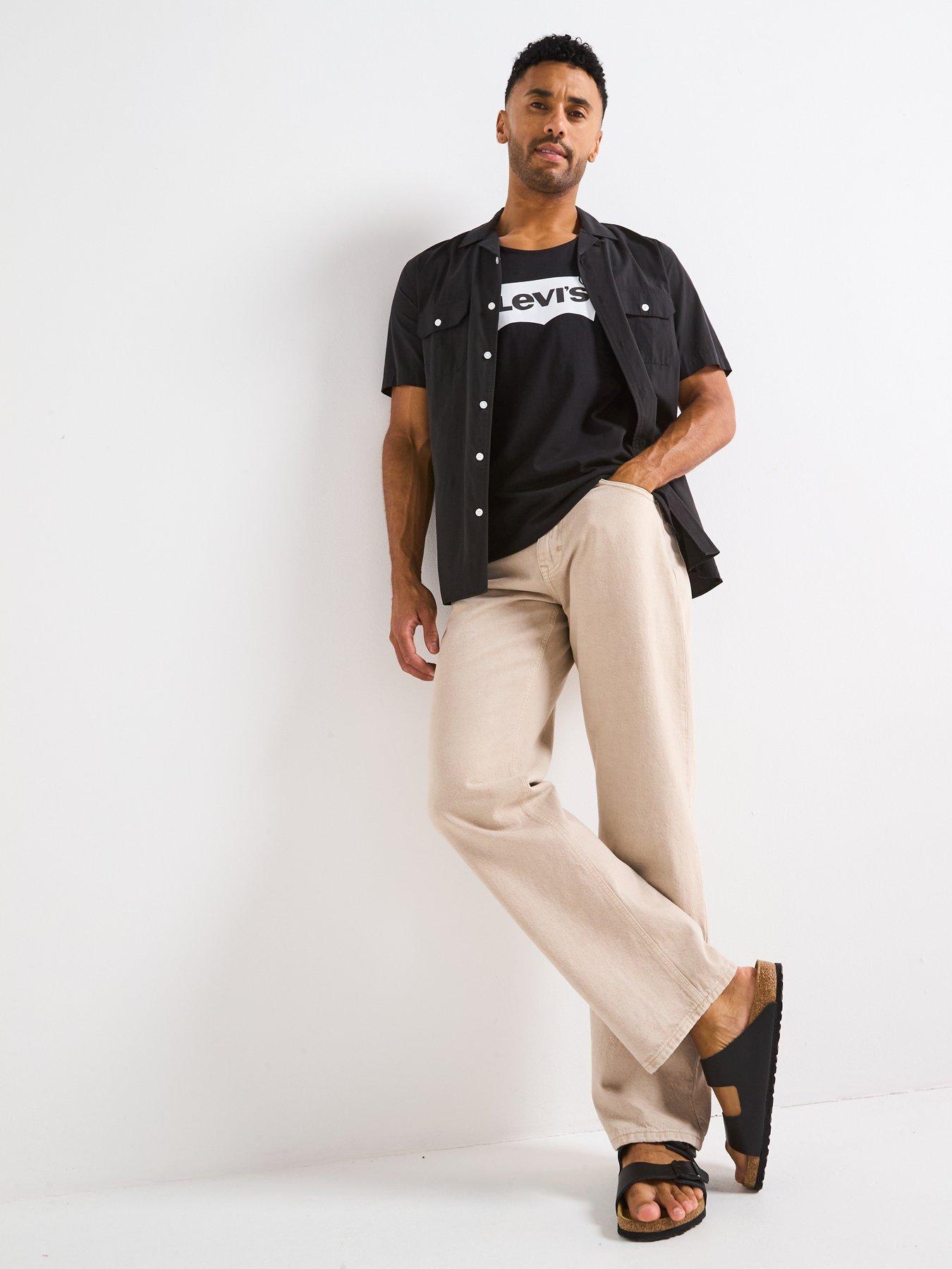 Image 3 of 4 of Levi's Levis Relaxed Fit Graphic Vest- Black
