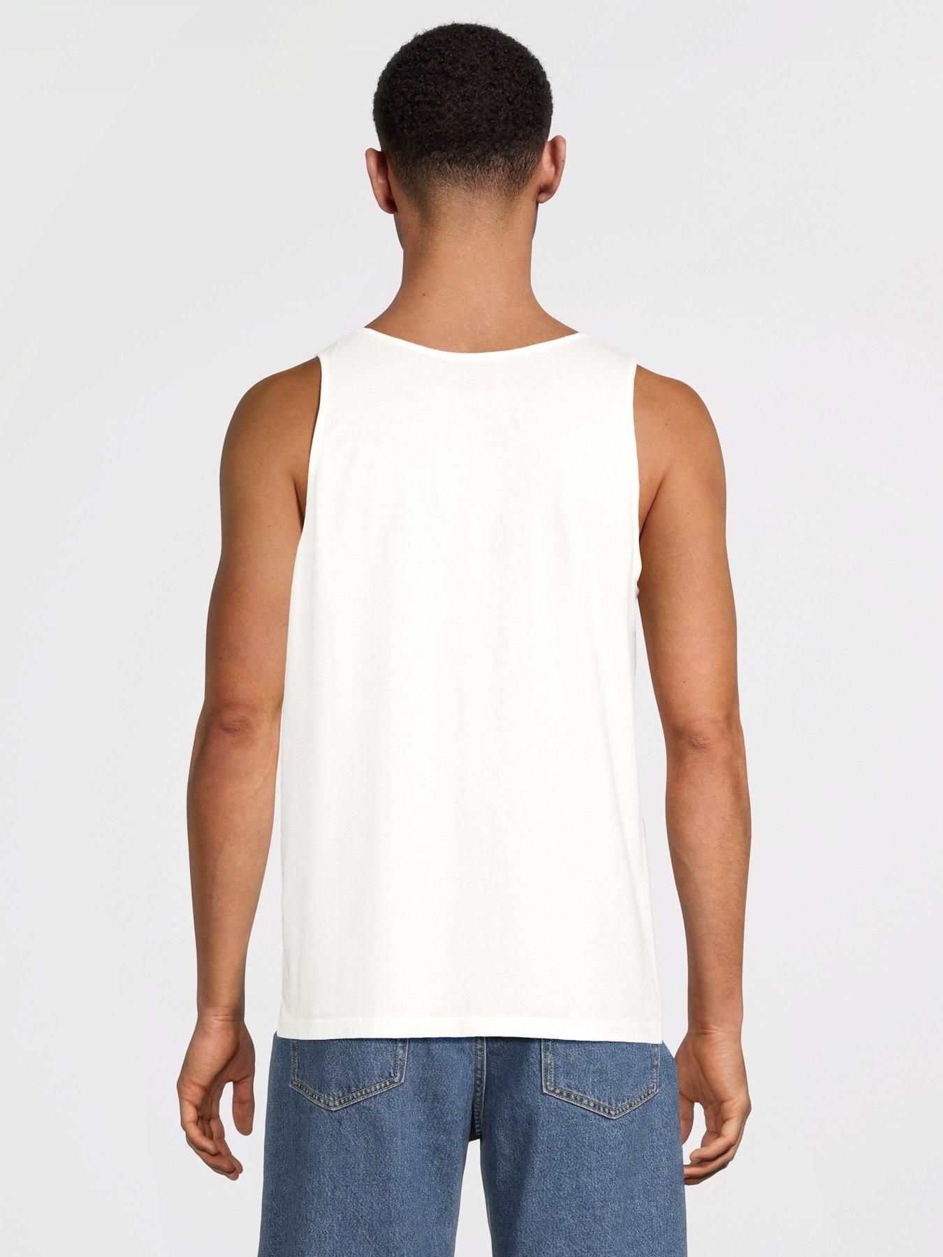 Image 2 of 6 of Levi's Levis Housemark Vest- White