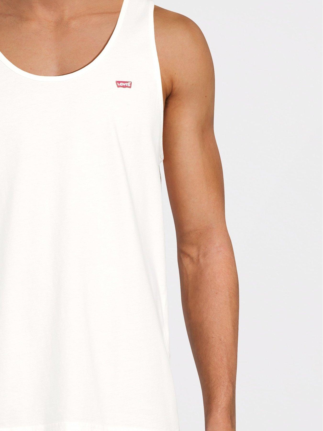 Image 5 of 6 of Levi's Levis Housemark Vest- White