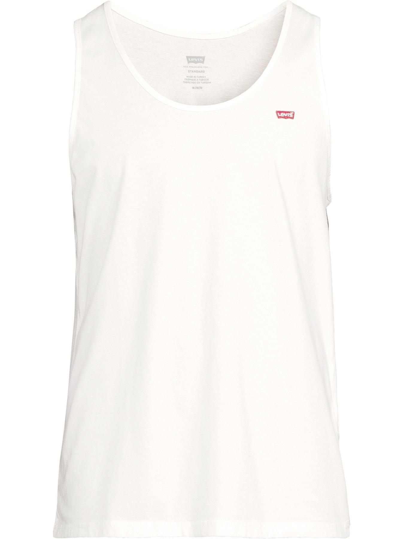 Image 6 of 6 of Levi's Levis Housemark Vest- White