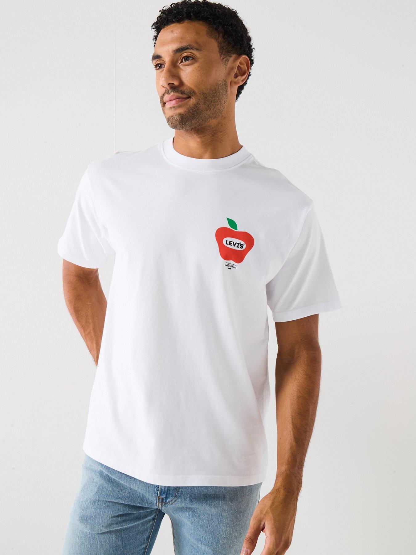 Levi's Levis Vintage Fit Graphic Short Sleeve T-shirt- White