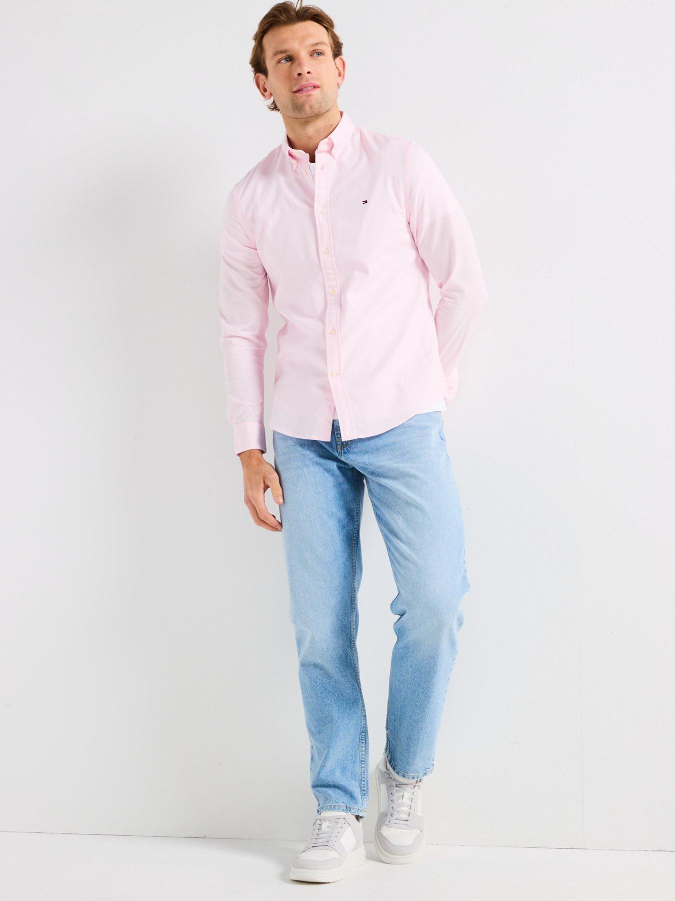 tommy-hilfiger-tommy-hilfiger-slim-fit-flex-dobby-long-sleeve-shirt-light-pinkback