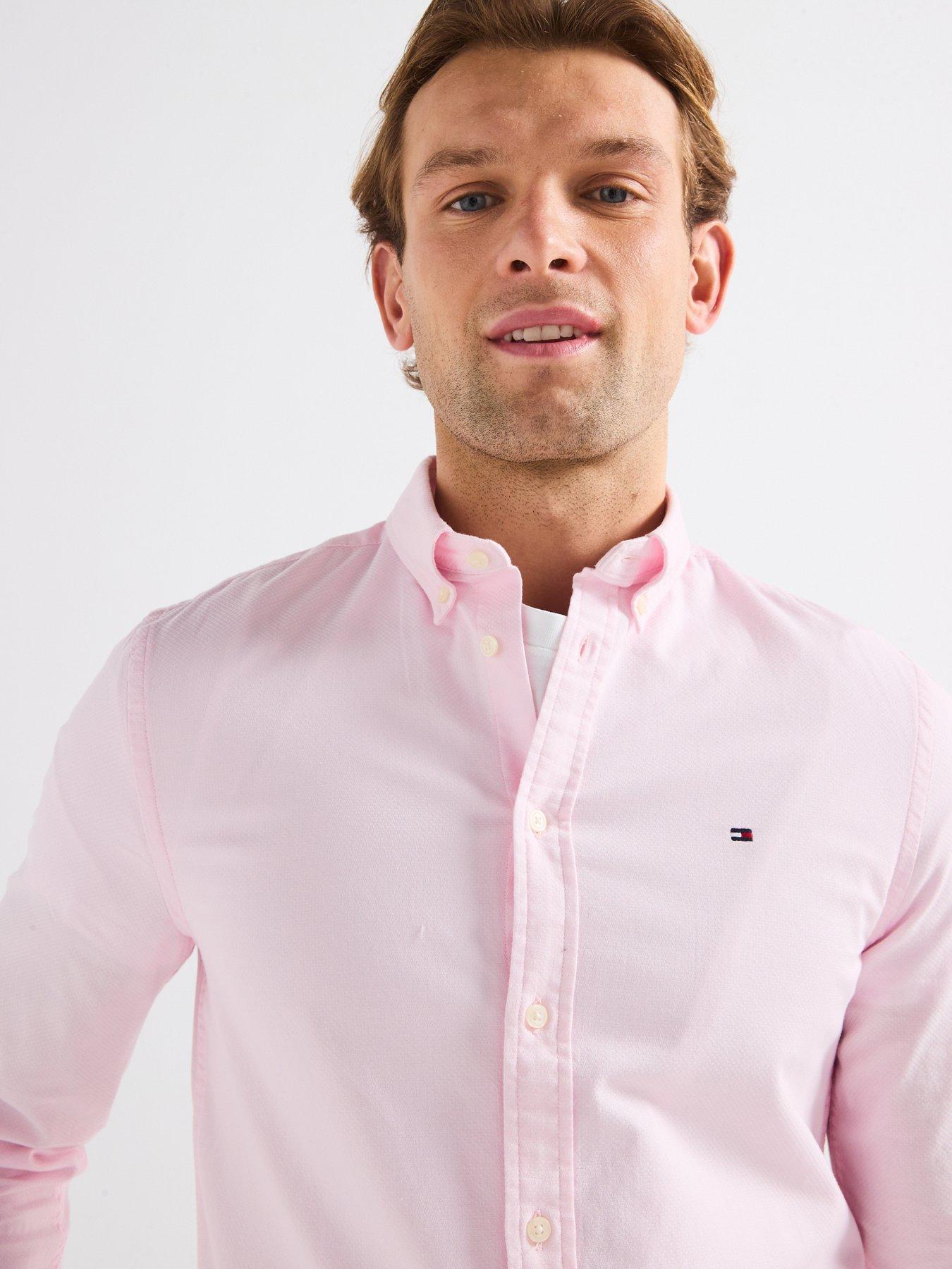 tommy-hilfiger-tommy-hilfiger-slim-fit-flex-dobby-long-sleeve-shirt-light-pinkoutfit