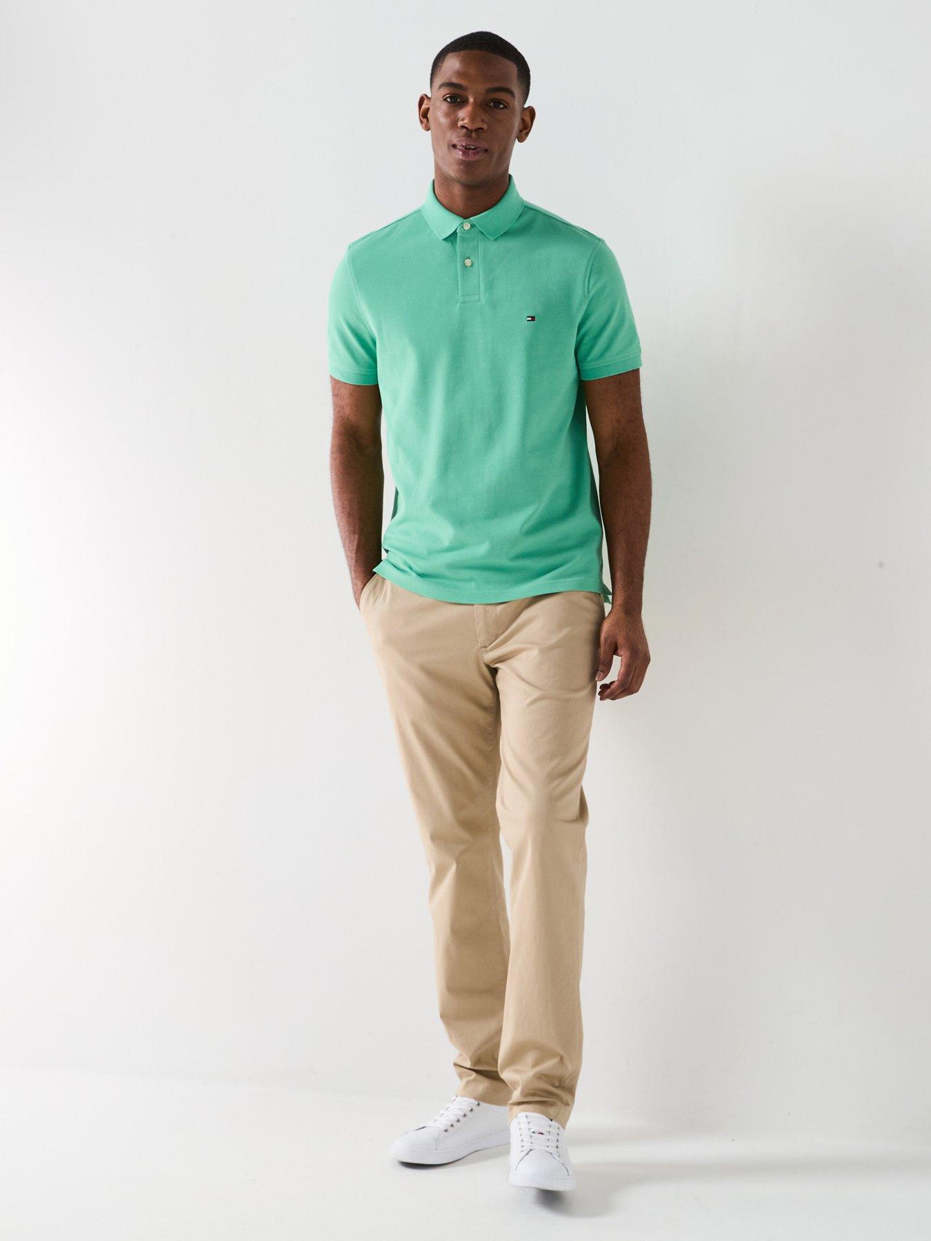 Image 3 of 4 of Tommy Hilfiger 1985 Regular Fit Polo Shirt - Green