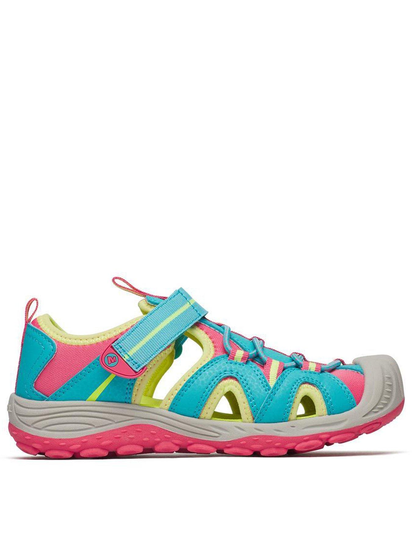 Image 1 of 4 of Merrell Kids Hydro Sandals - Turquoise