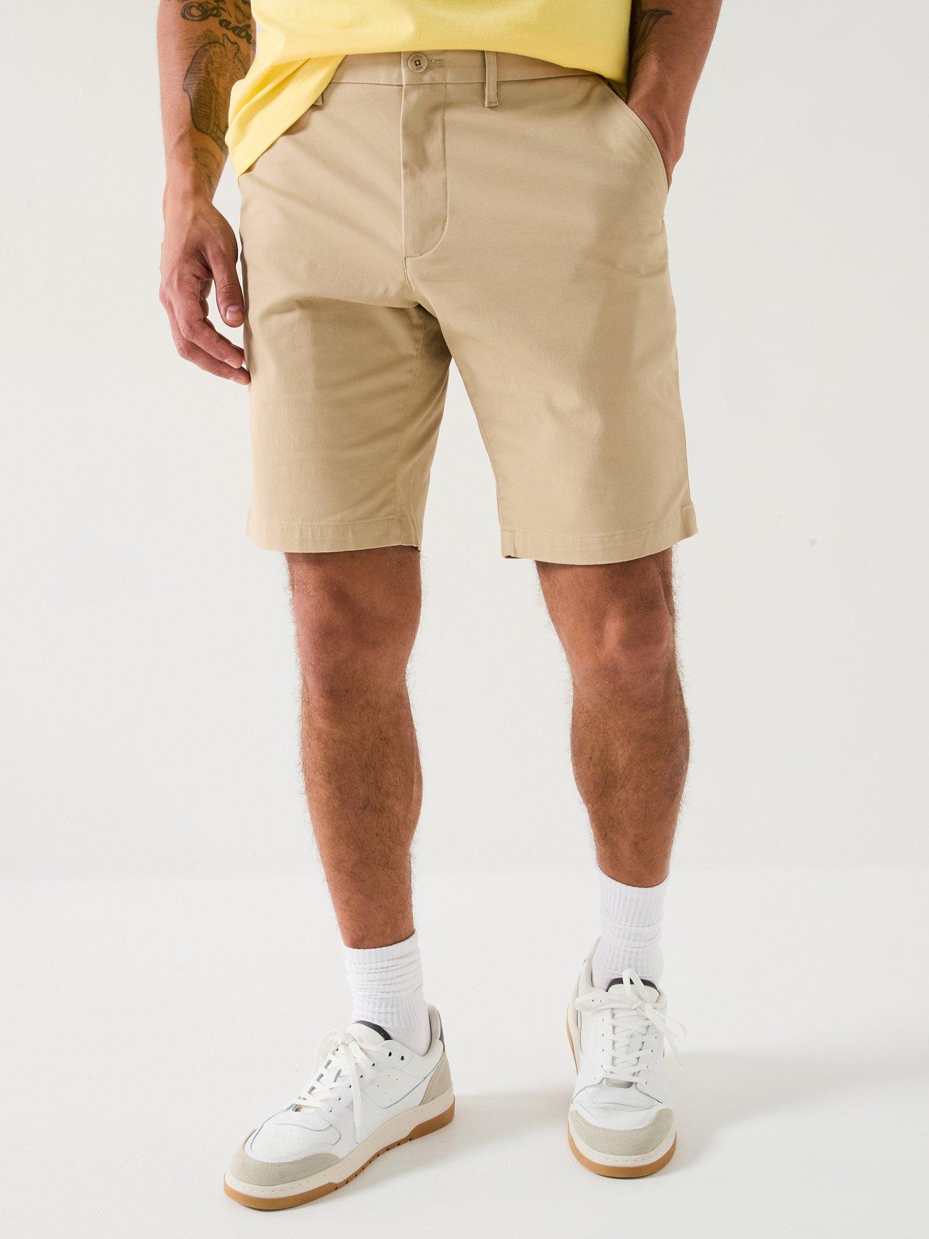 Image of Tommy Hilfiger 1985 Harlem Chino Shorts - Natural