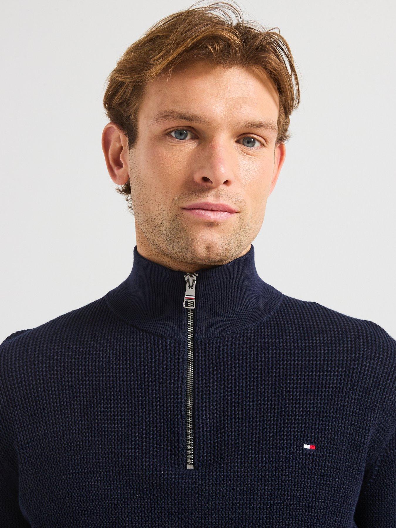 tommy-hilfiger-racking-structure-zip-mock-knitted-jumper-navyoutfit