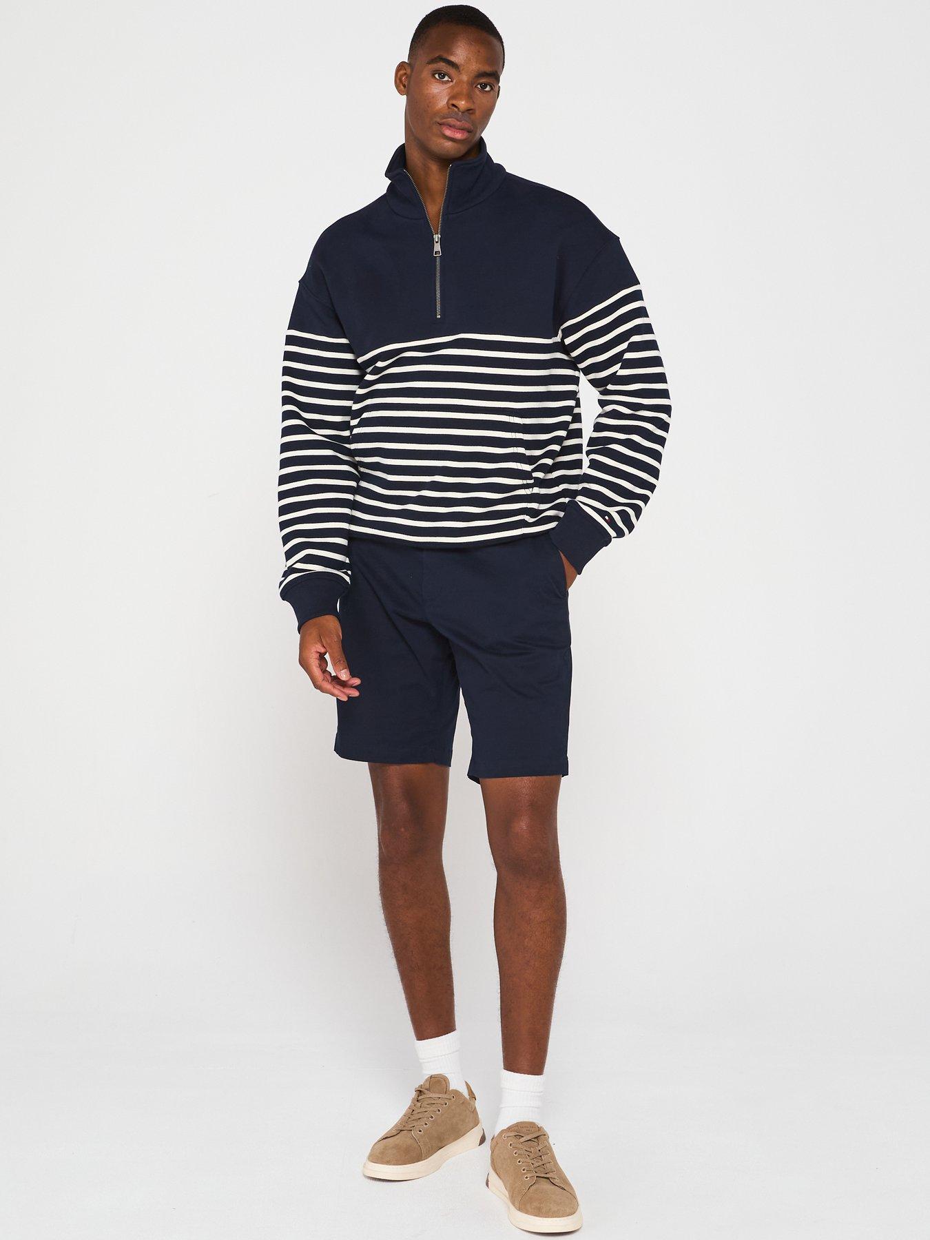 tommy-hilfiger-placed-stripe-14-zip-sweat-top-multiback