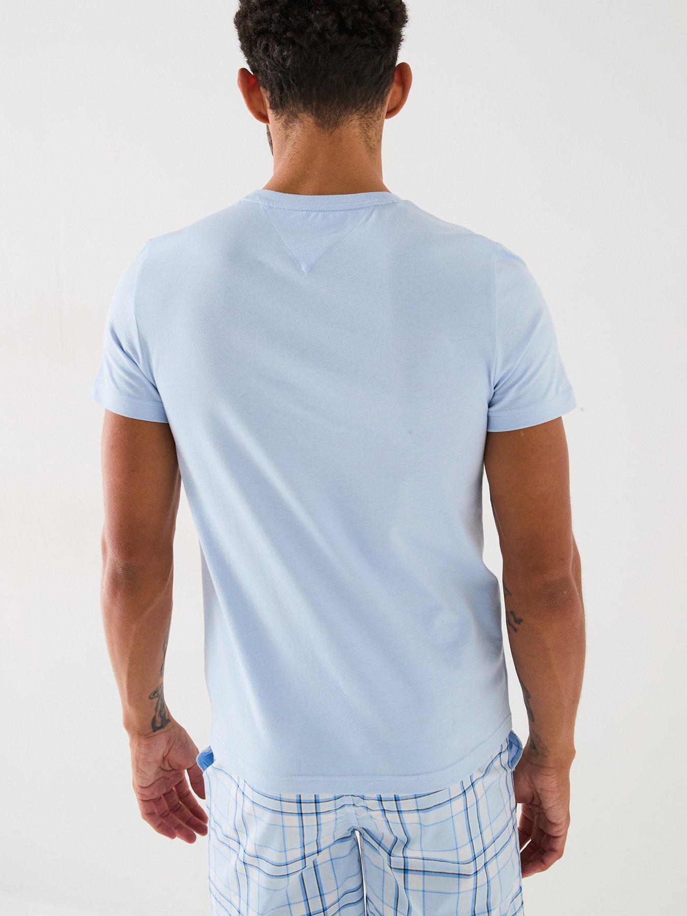tommy-hilfiger-regular-fit-linear-chest-logo-t-shirt-light-bluestillFront