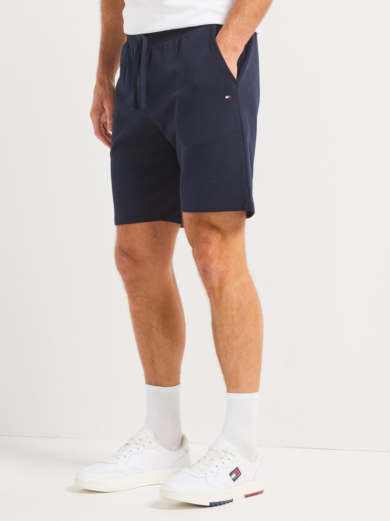 Image 1 of 4 of Tommy Hilfiger Tommy Hilfiger Essential Terry Jersey Shorts - Navy