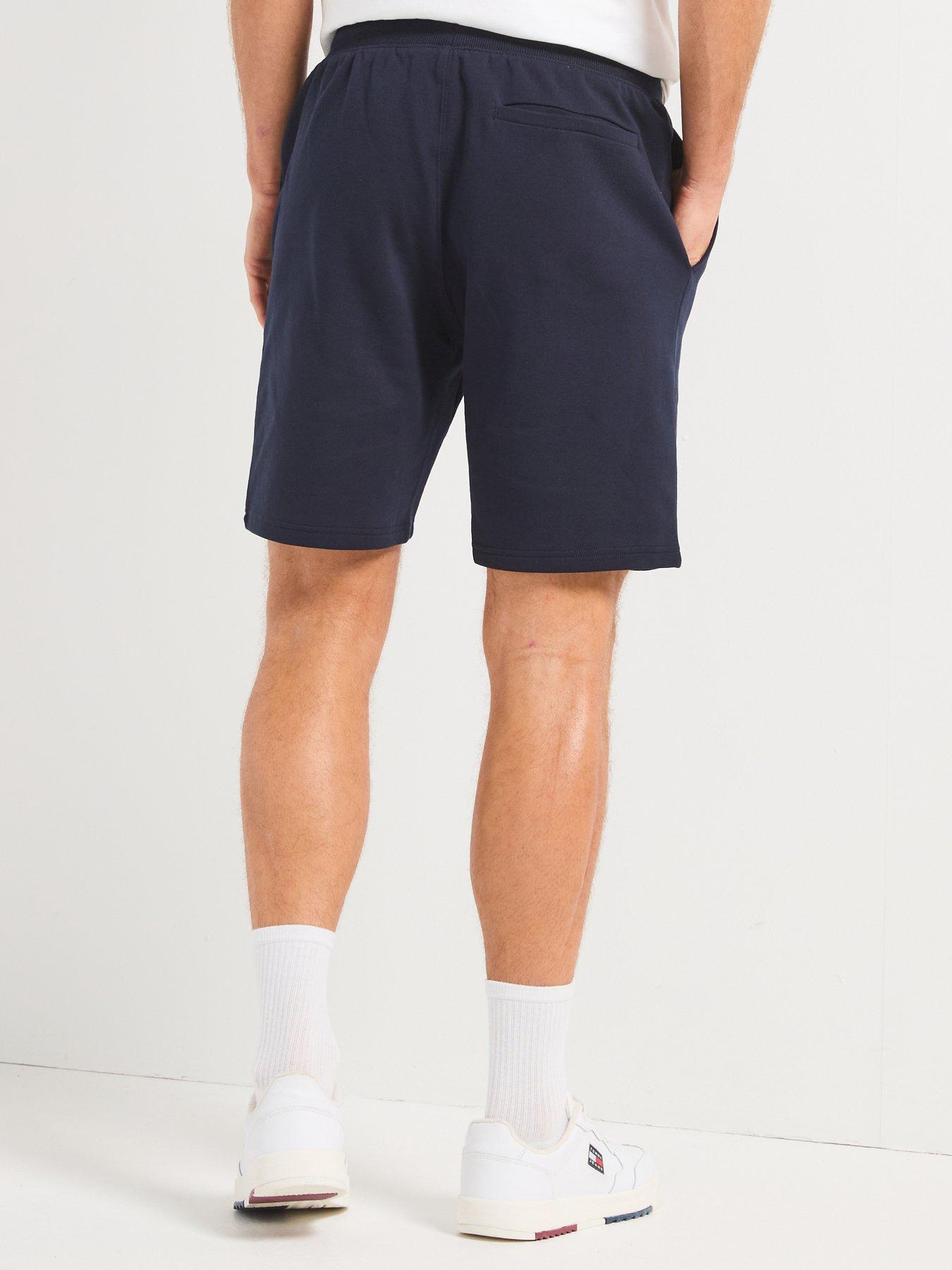Image 2 of 4 of Tommy Hilfiger Tommy Hilfiger Essential Terry Jersey Shorts - Navy