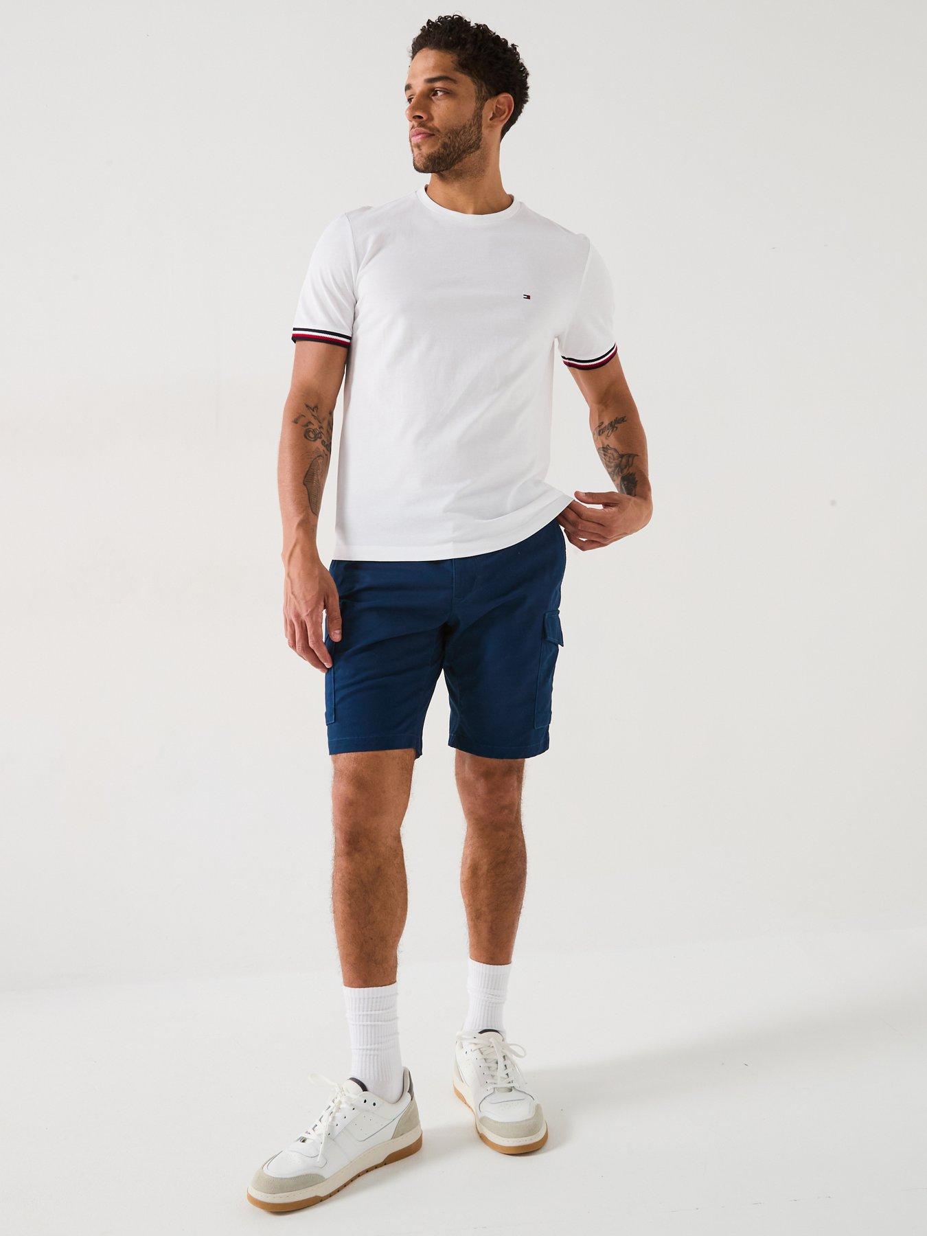 Image 3 of 6 of Tommy Hilfiger Harlem Cargo 1985 Cargo Shorts - Navy