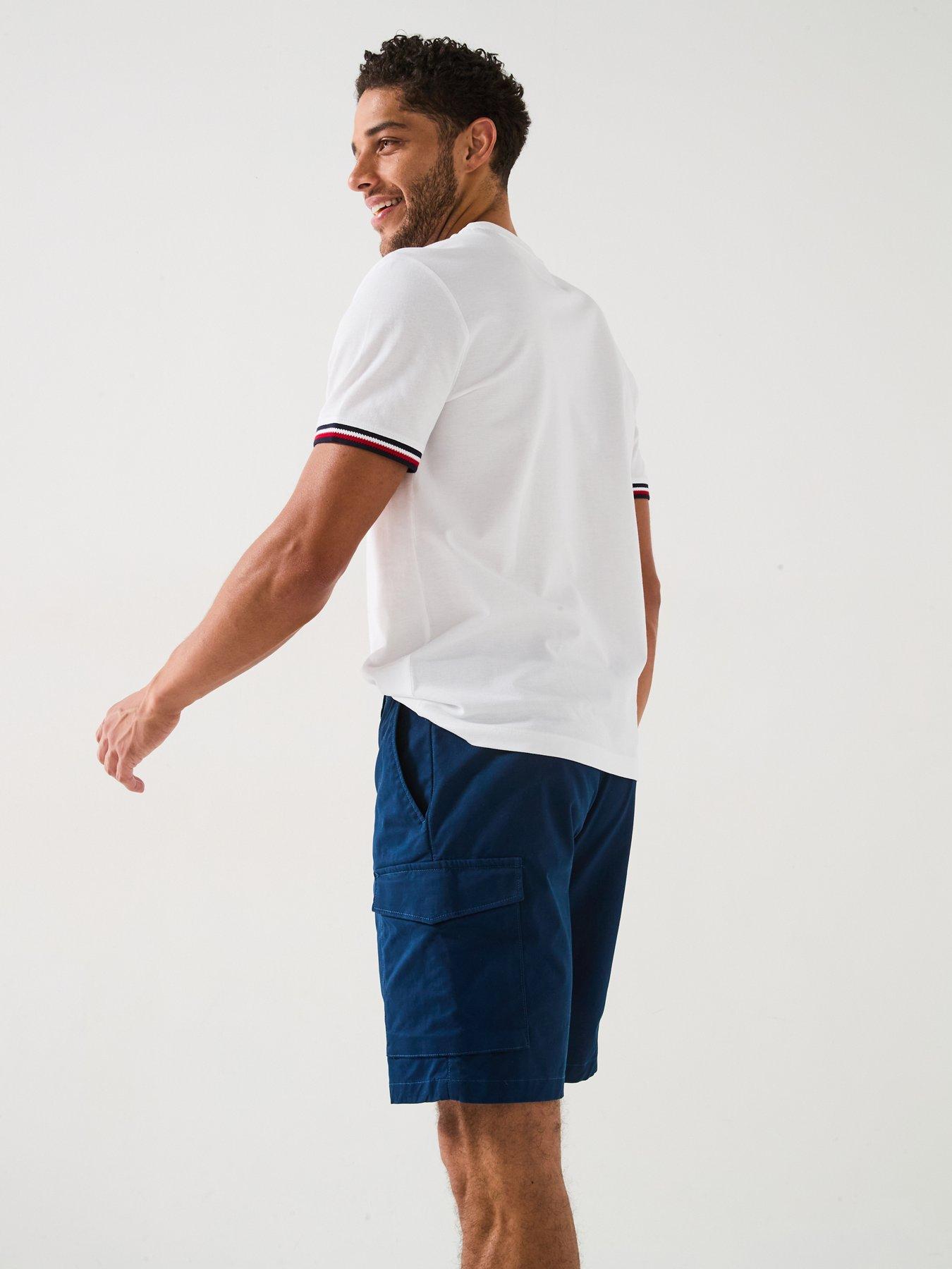 Image 5 of 6 of Tommy Hilfiger Harlem Cargo 1985 Cargo Shorts - Navy