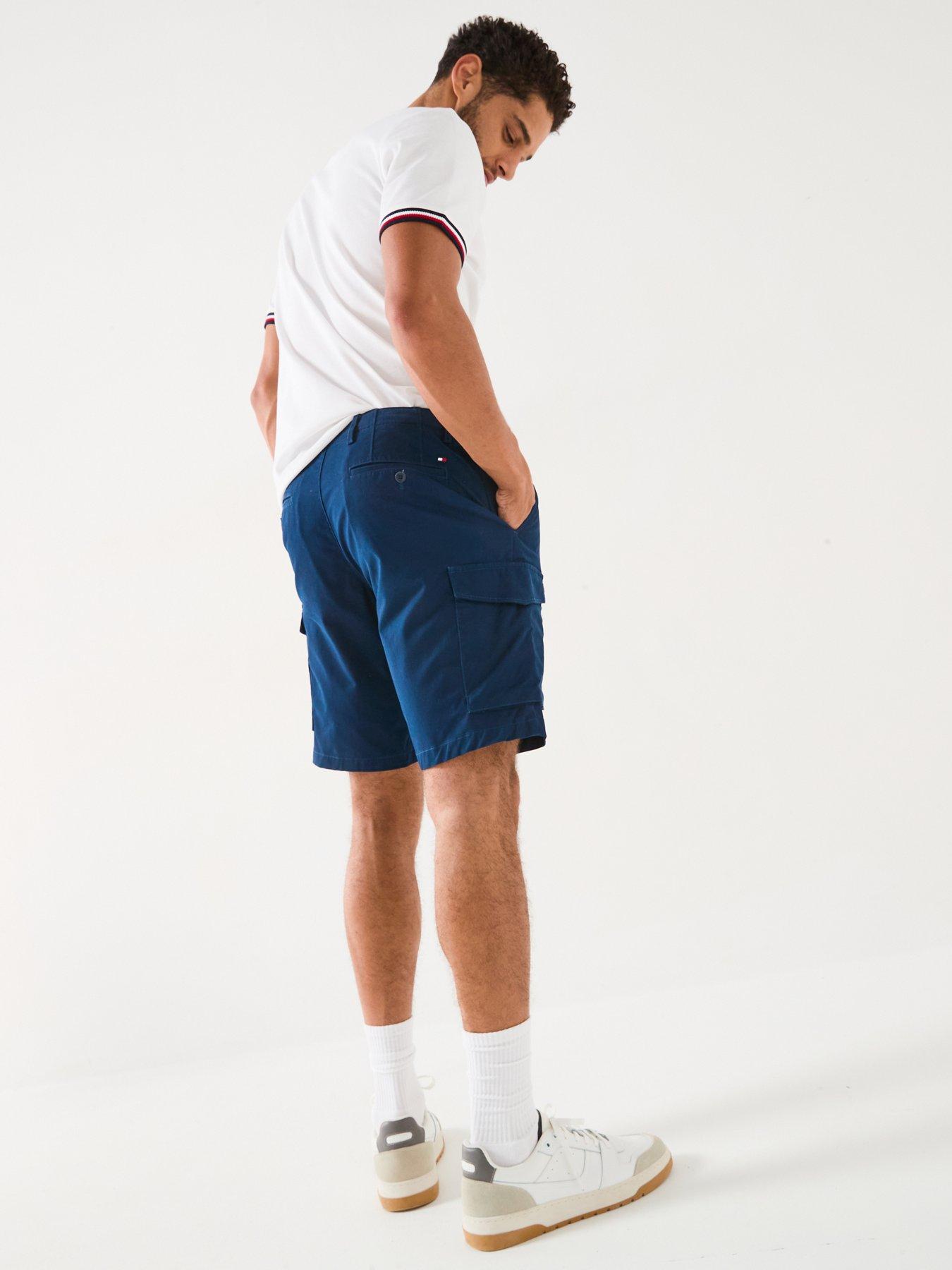 Image 6 of 6 of Tommy Hilfiger Harlem Cargo 1985 Cargo Shorts - Navy
