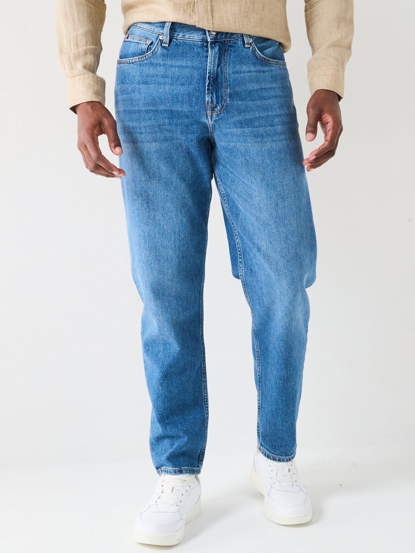 undefined Harlem Roger Indigo Tapered Jeans - Blue