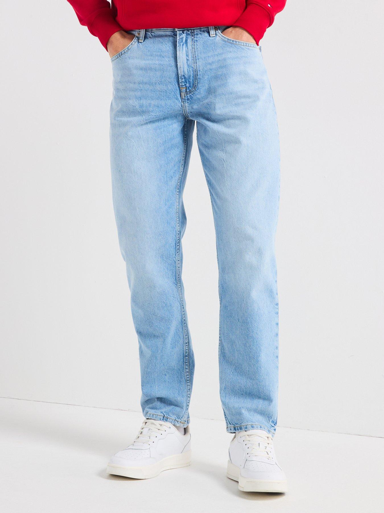 undefined Harlem Kai Indigo Tapered Jeans - Light Blue