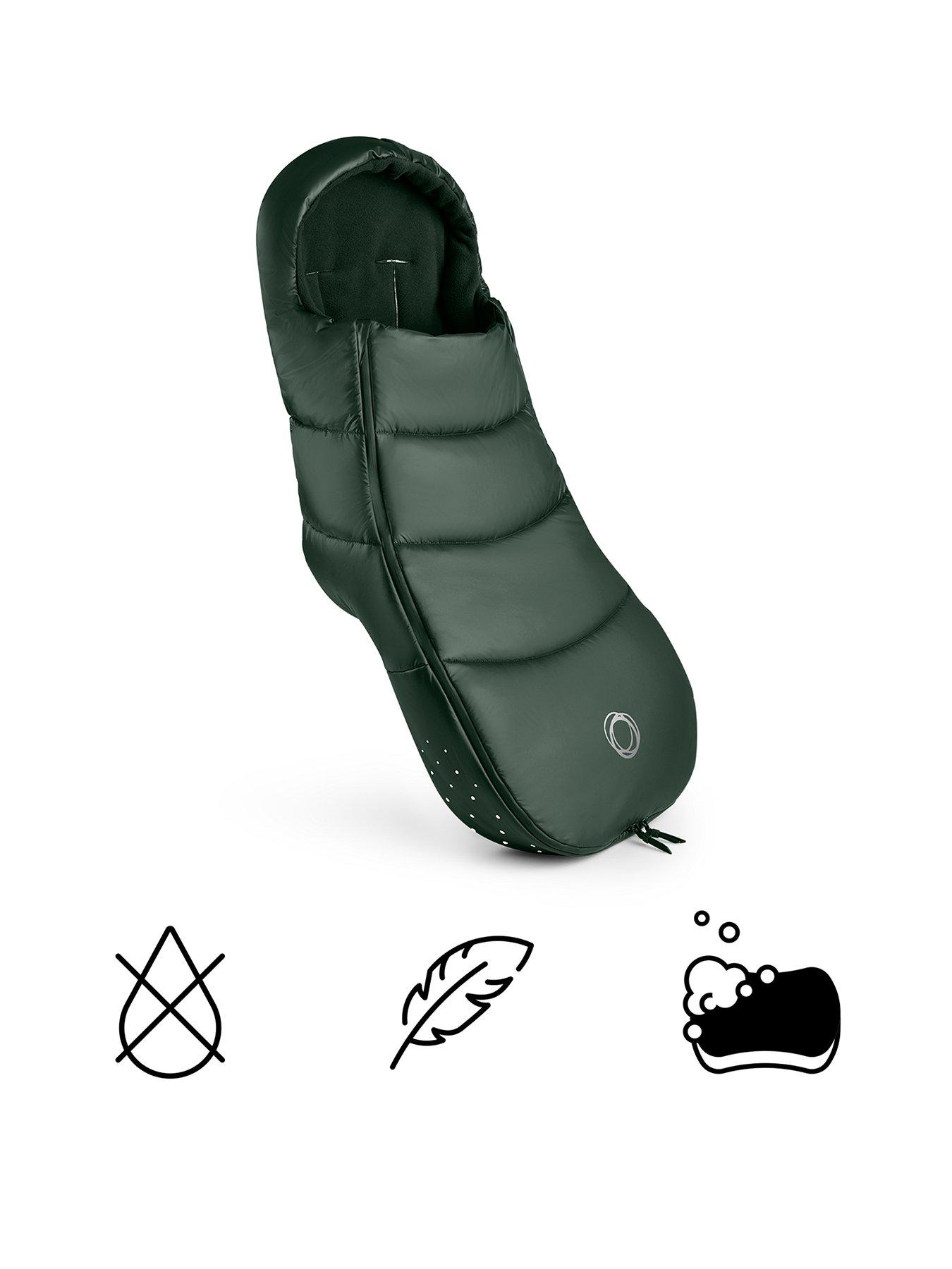 Image 3 of 7 of Bugaboo Bugaboo footmuff Noir Limited Edition MIDNIGHT GREEN