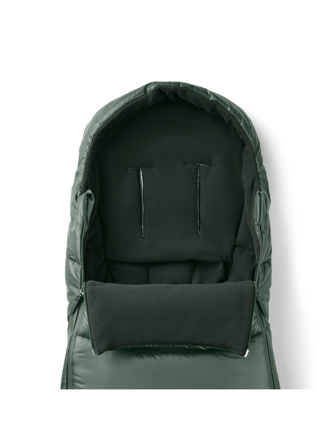 Image 4 of 7 of Bugaboo Bugaboo footmuff Noir Limited Edition MIDNIGHT GREEN