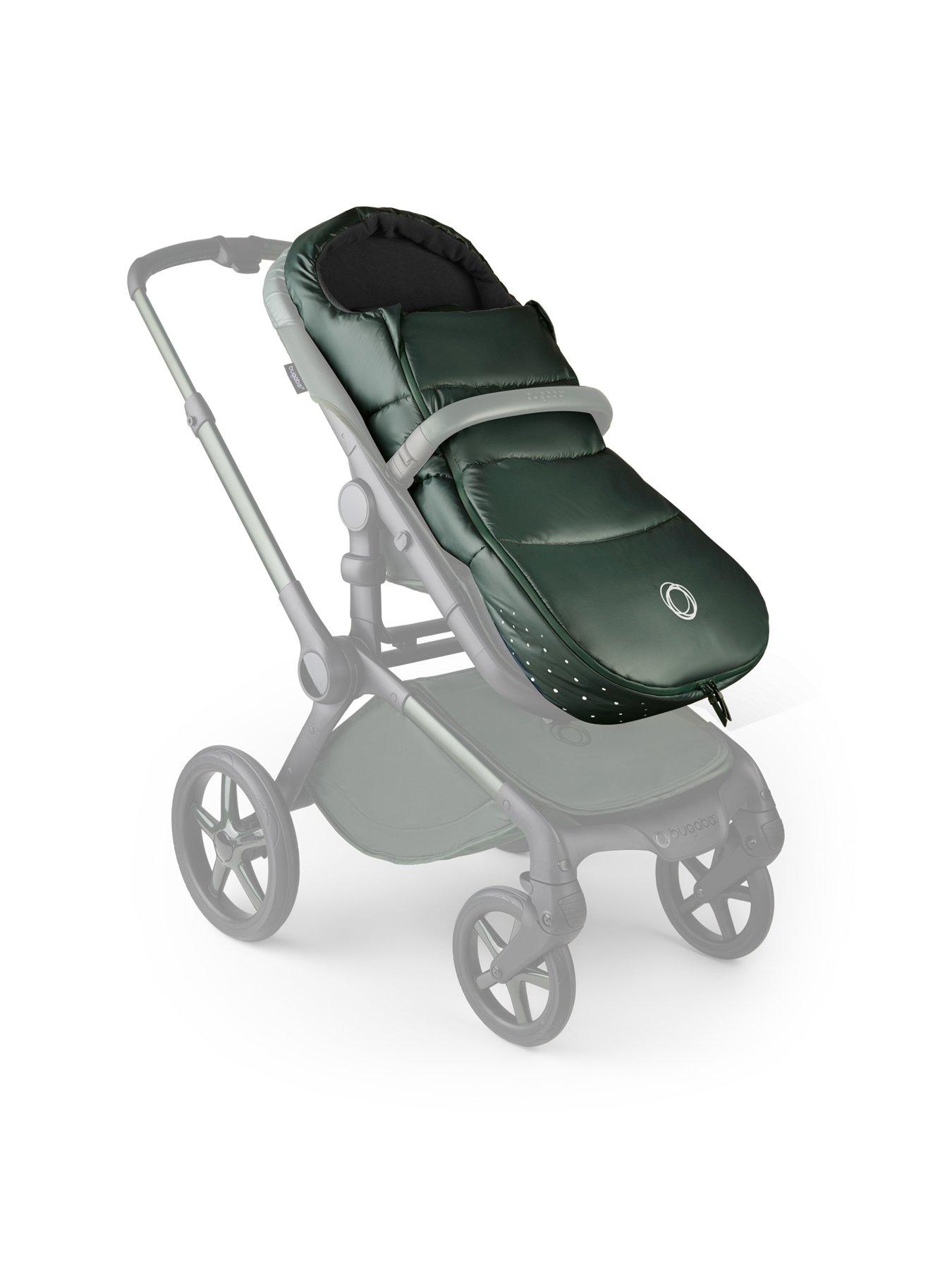Image 7 of 7 of Bugaboo Bugaboo footmuff Noir Limited Edition MIDNIGHT GREEN
