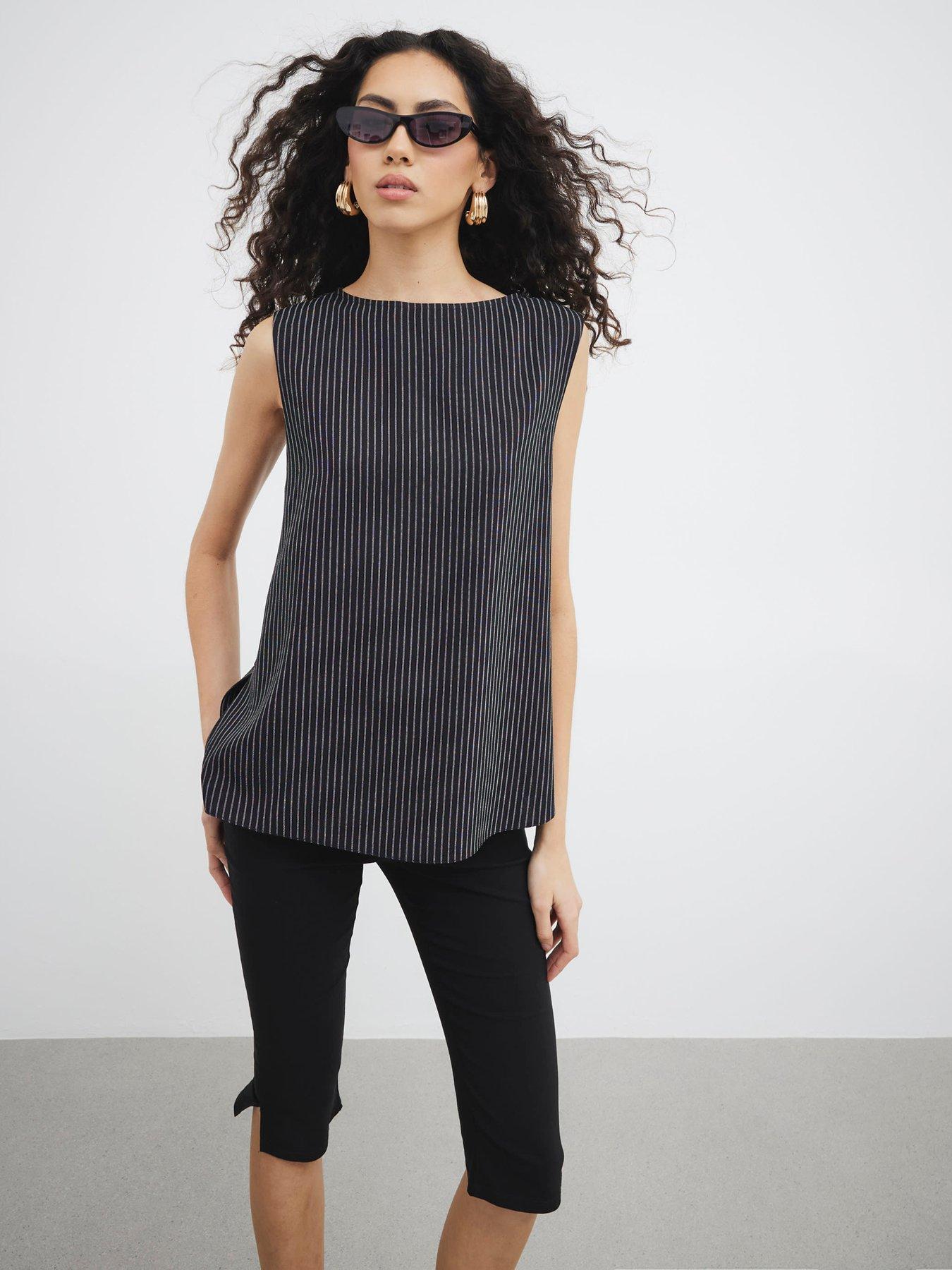 river-island-button-side-topstitch-top-blackback