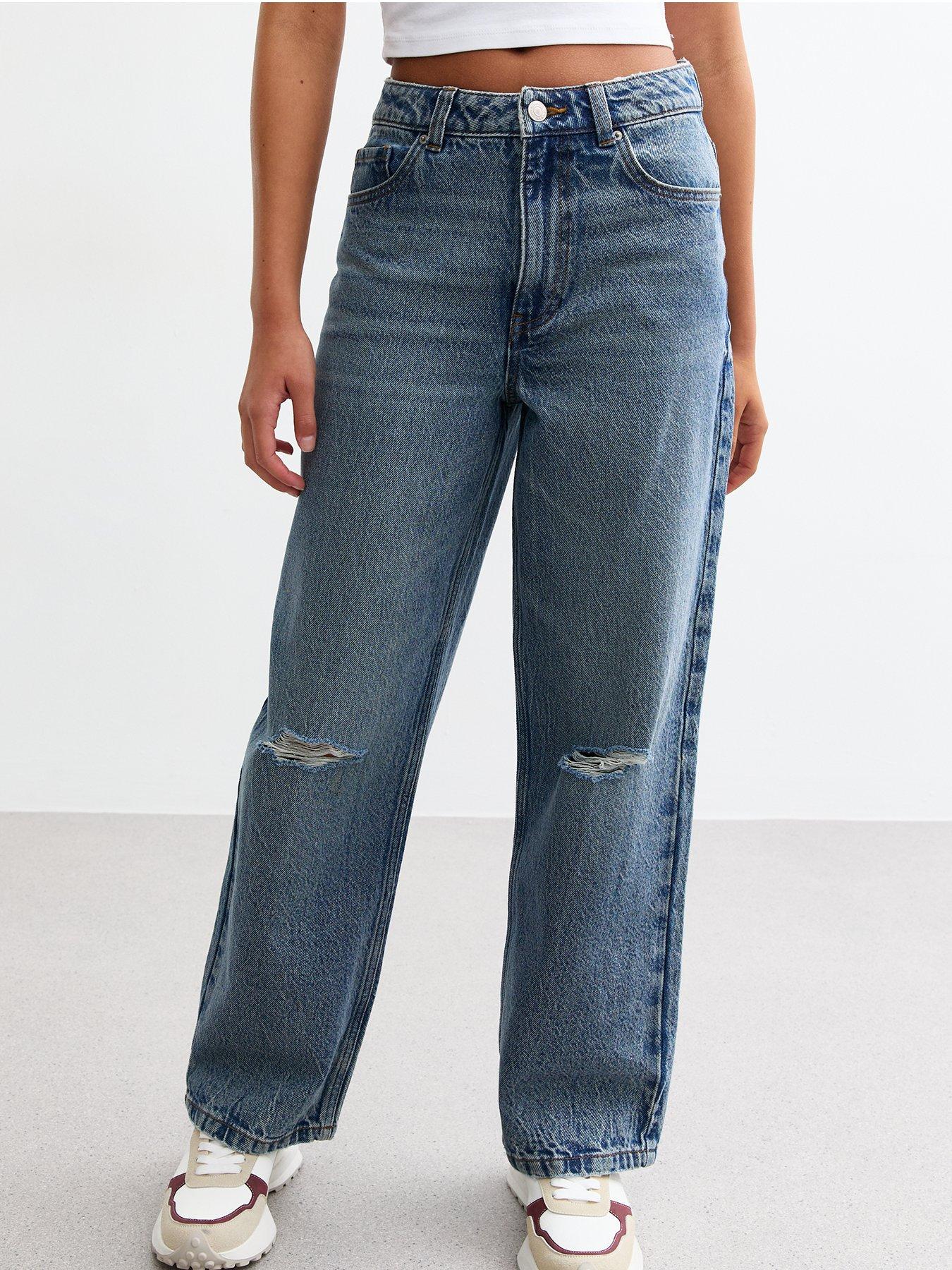 new-look-915-girls-blue-ripped-wide-leg-jeans