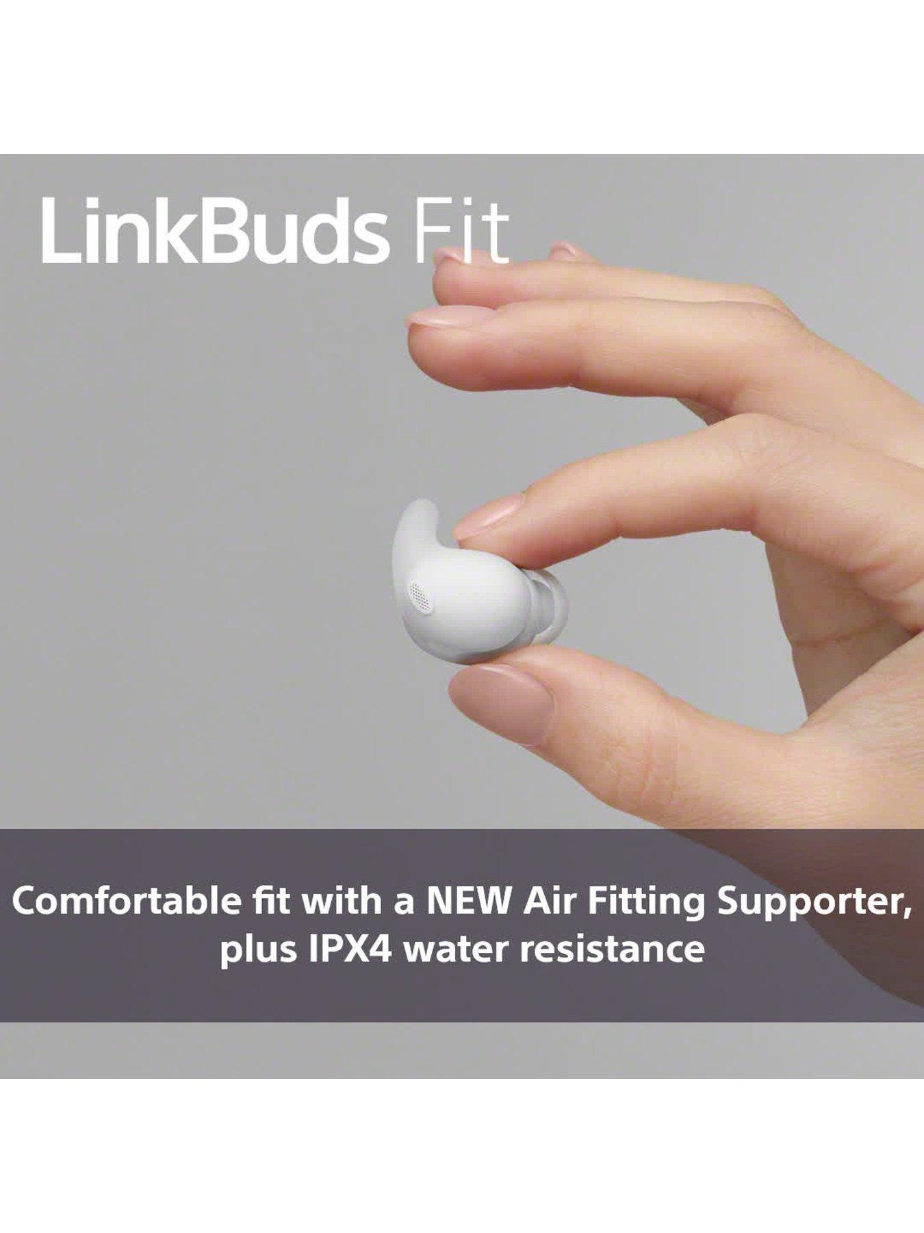 Image 5 of 8 of Sony Sony LinkBuds Fit - Truly Wireless Noise Cancelling Bluetooth Earbuds - Black