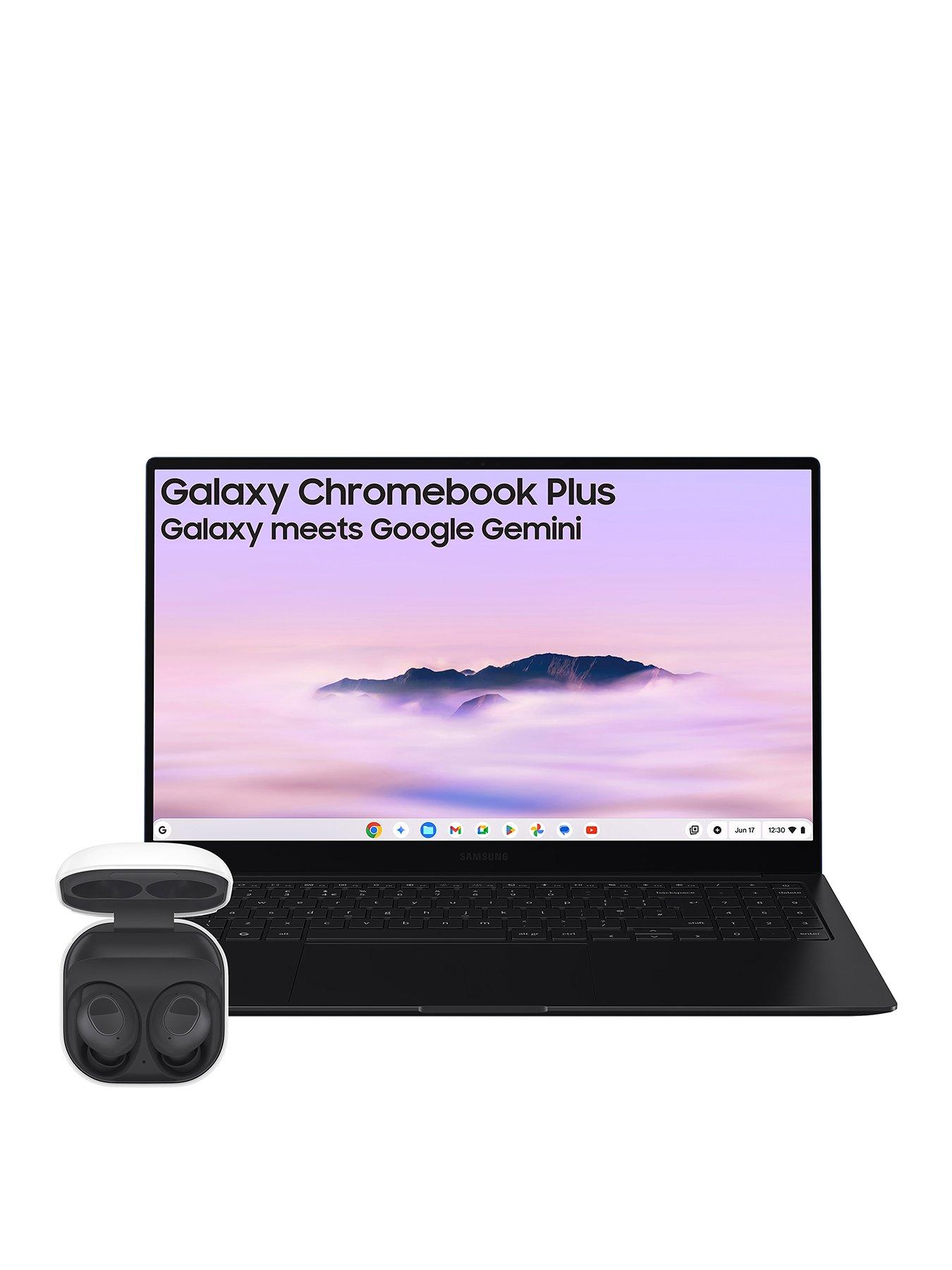 undefined Chromebook Plus 15.6" i5 8GB 256GB Neptune Blue - With Buds FE