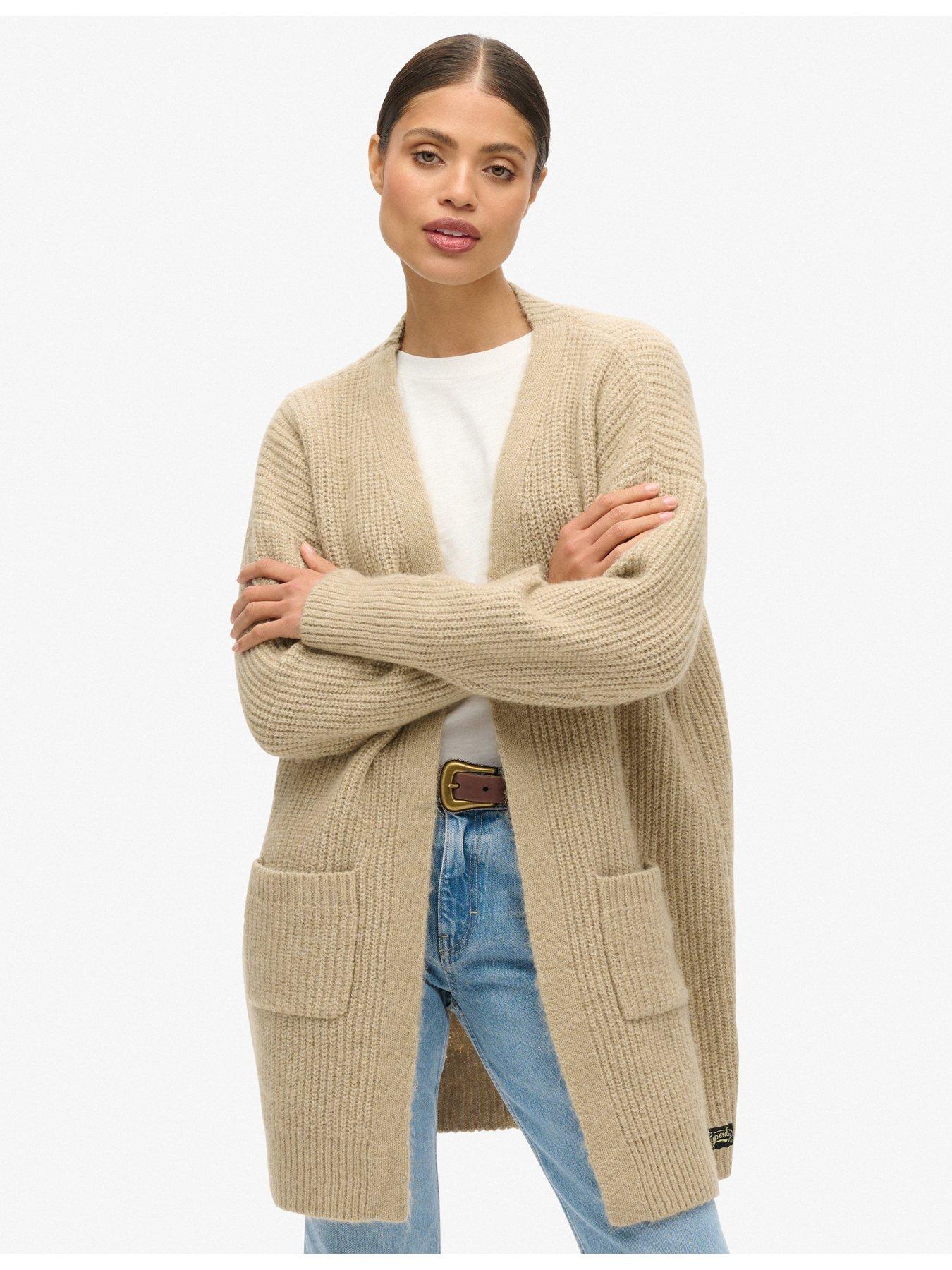 superdry-essential-long-knit-cardigan-brownoutfit